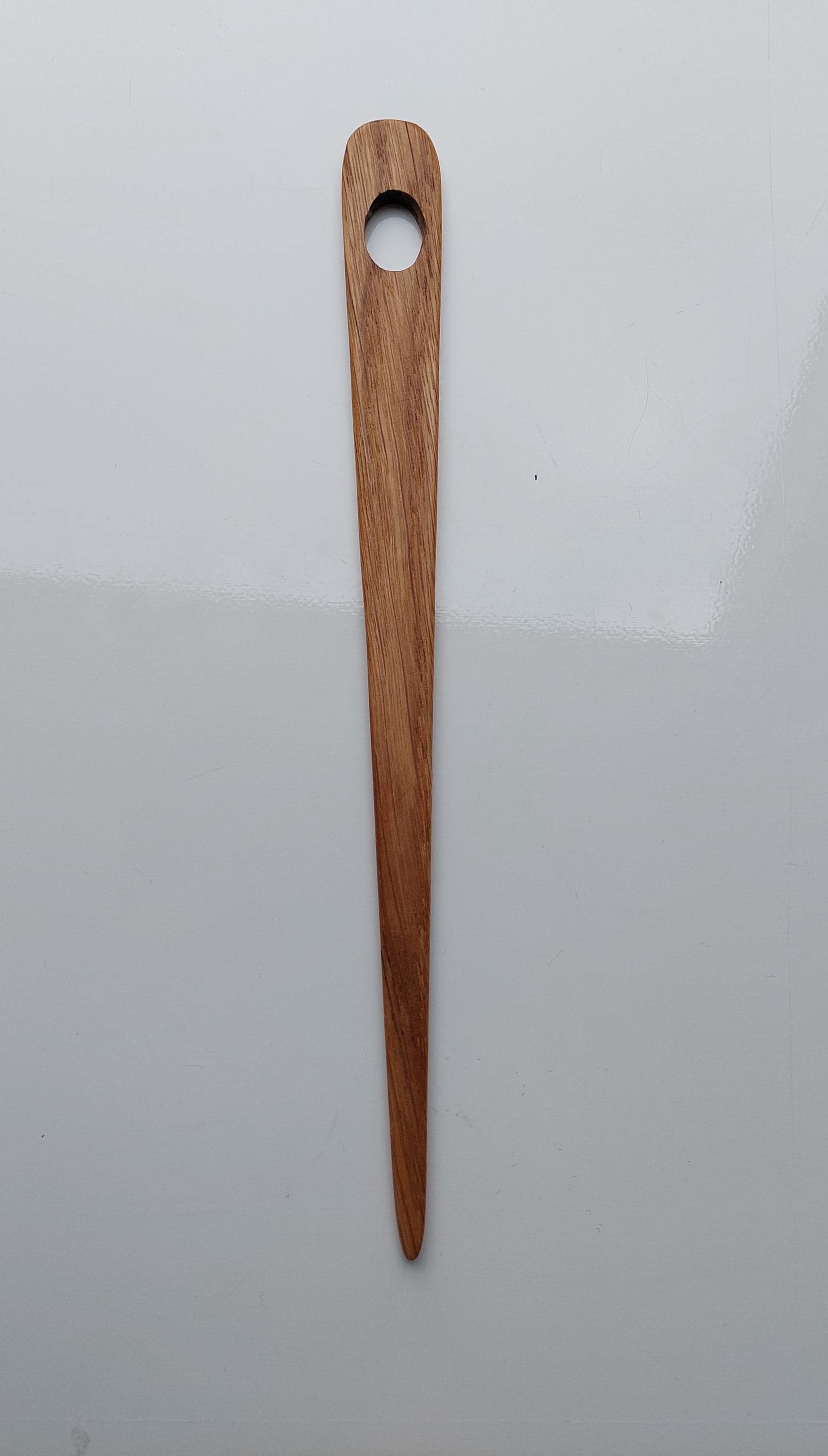 Große Webnadel aus Edelholz 230 mm, Weben, Makramee - image 4