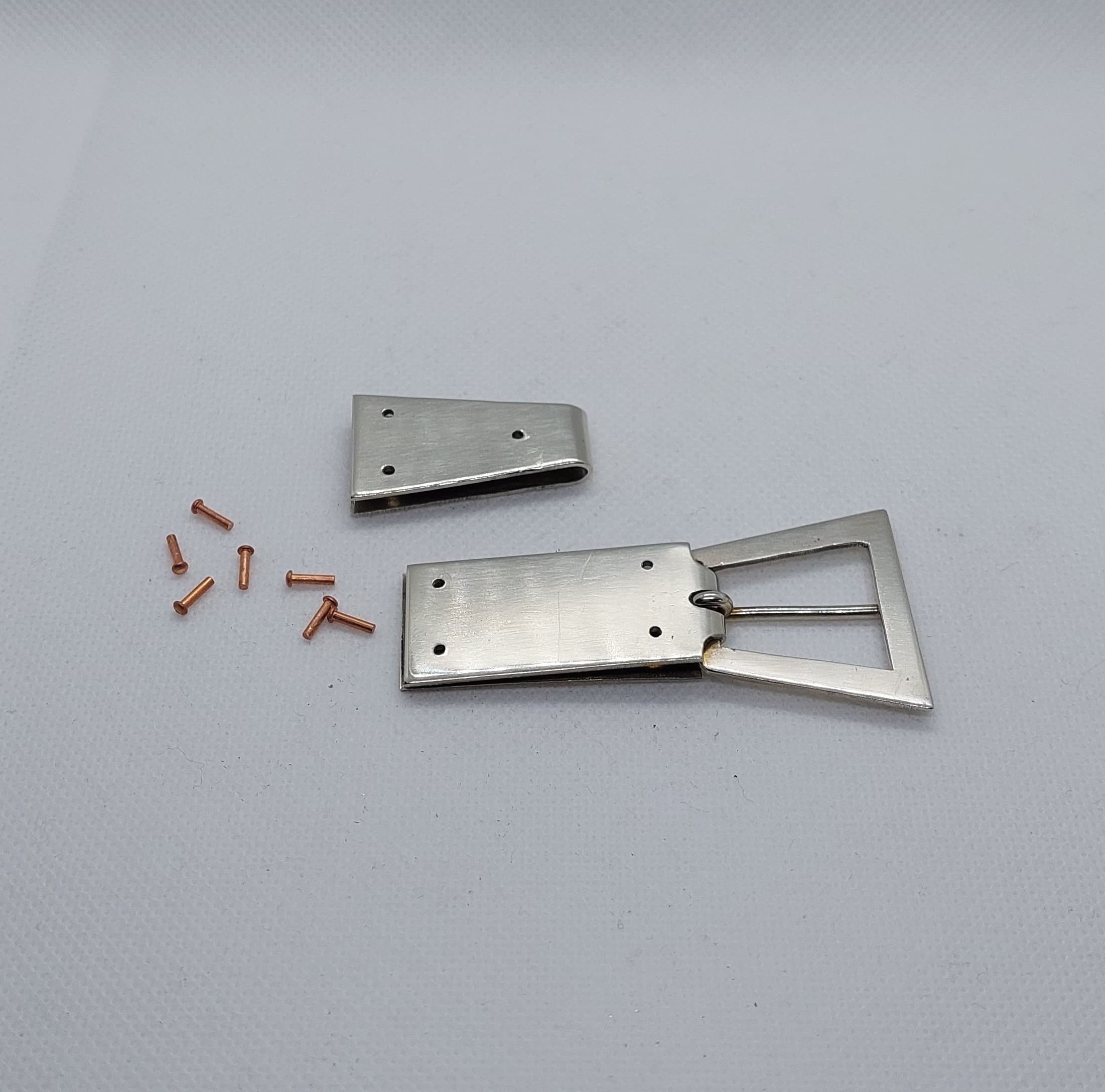 Mittelalter, Trapez Schnalle, Hochmittelalter Schnalle, Mittelalter Gürtel - image 4