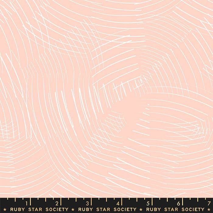 Ruby Star Society First Light Fabric: Grey Floral Cotton, Quilting & Sewing