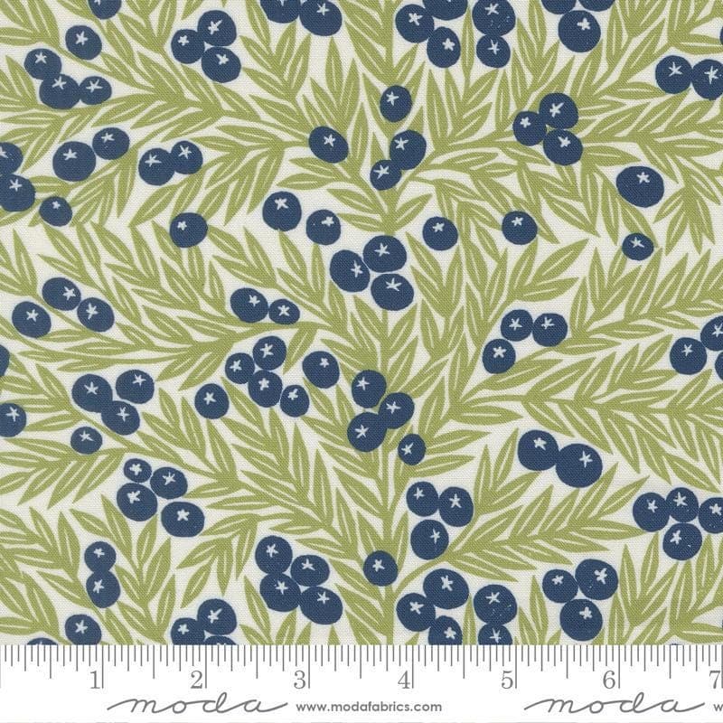 Cream Botanical Quilting Cotton | Moda Garden Series Fabric