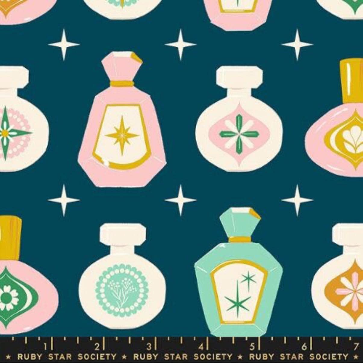 Curio Perfume Cotton Fabric by Melody Miller - Ruby Star Society