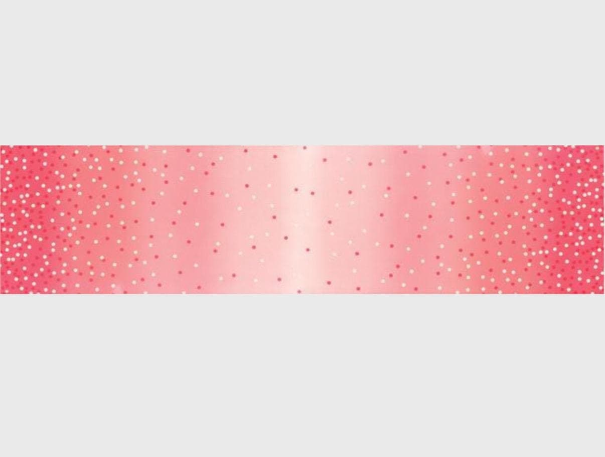 Ombre Confetti Pink Fabric: 108" Wideback Cotton Quilt Backing