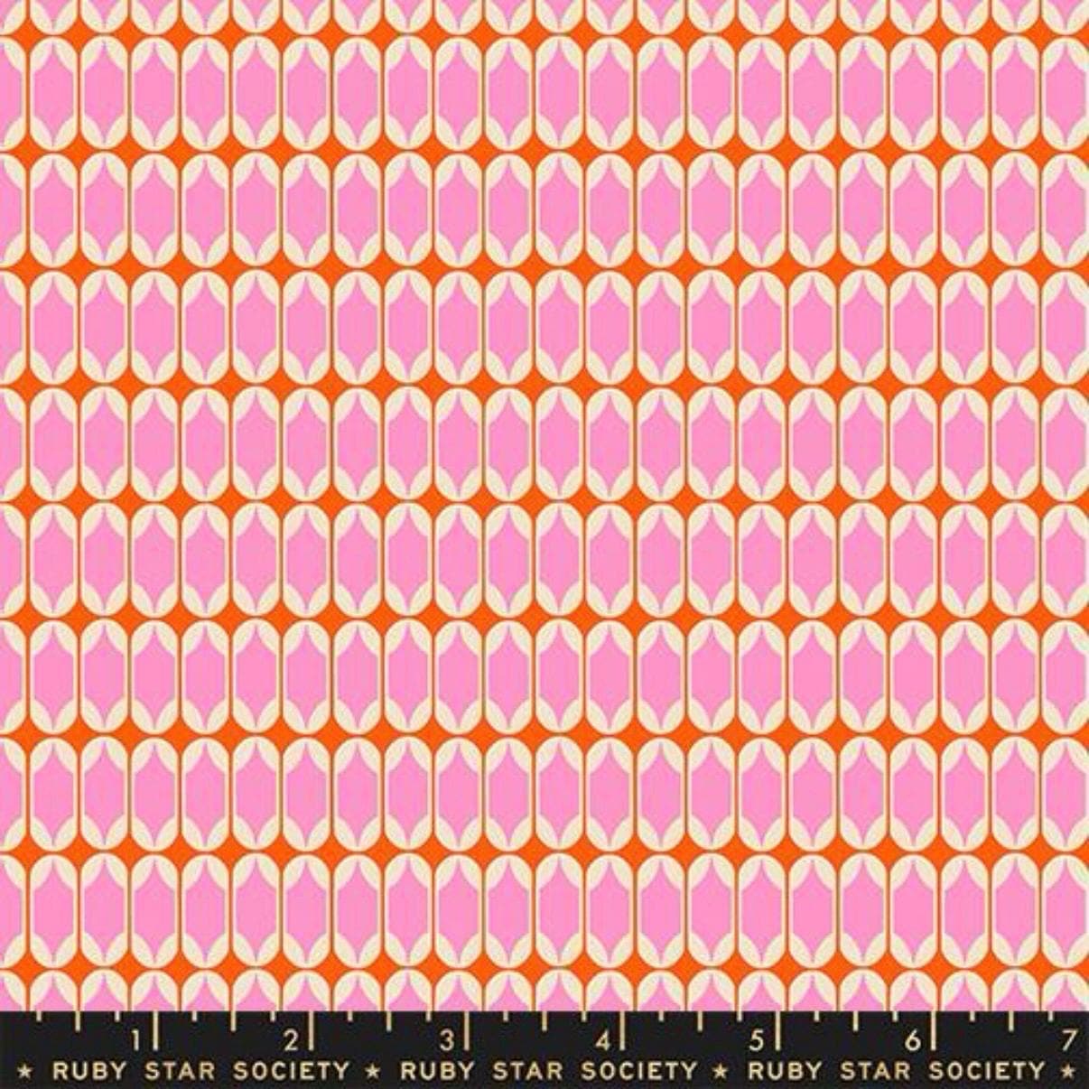 Trinketry Flamingo Fabric by Melody Miller | Ruby Star Society Yardage | Modern Quilting Cotton