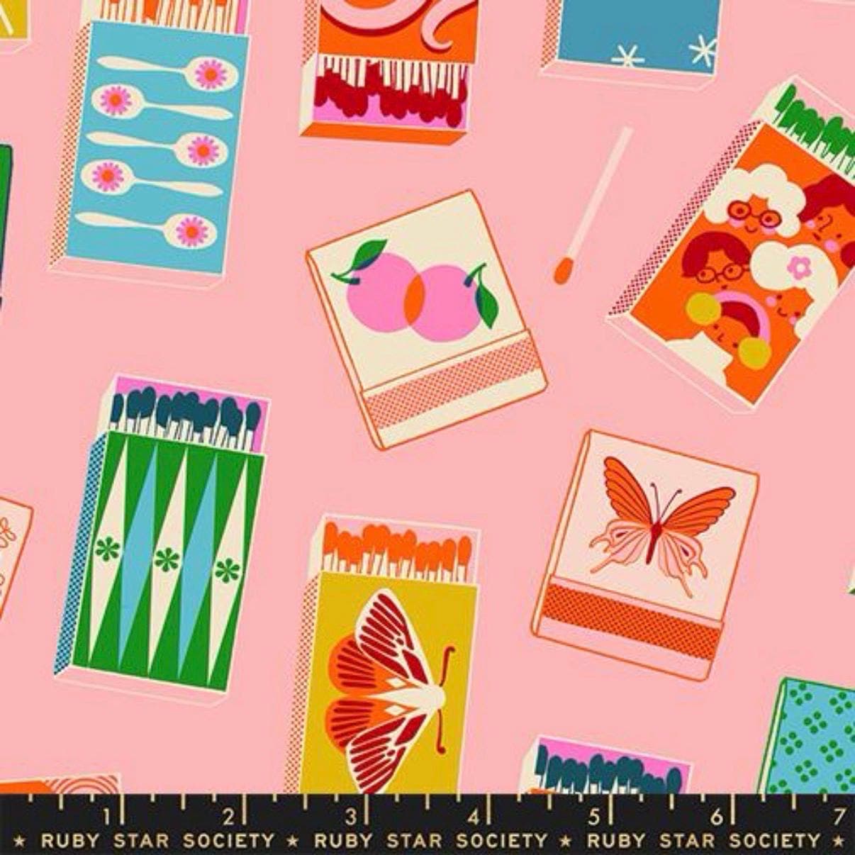 Trinketry Balmy Fabric by Melody Miller | Ruby Star Society Yardage | Modern Quilting Cotton