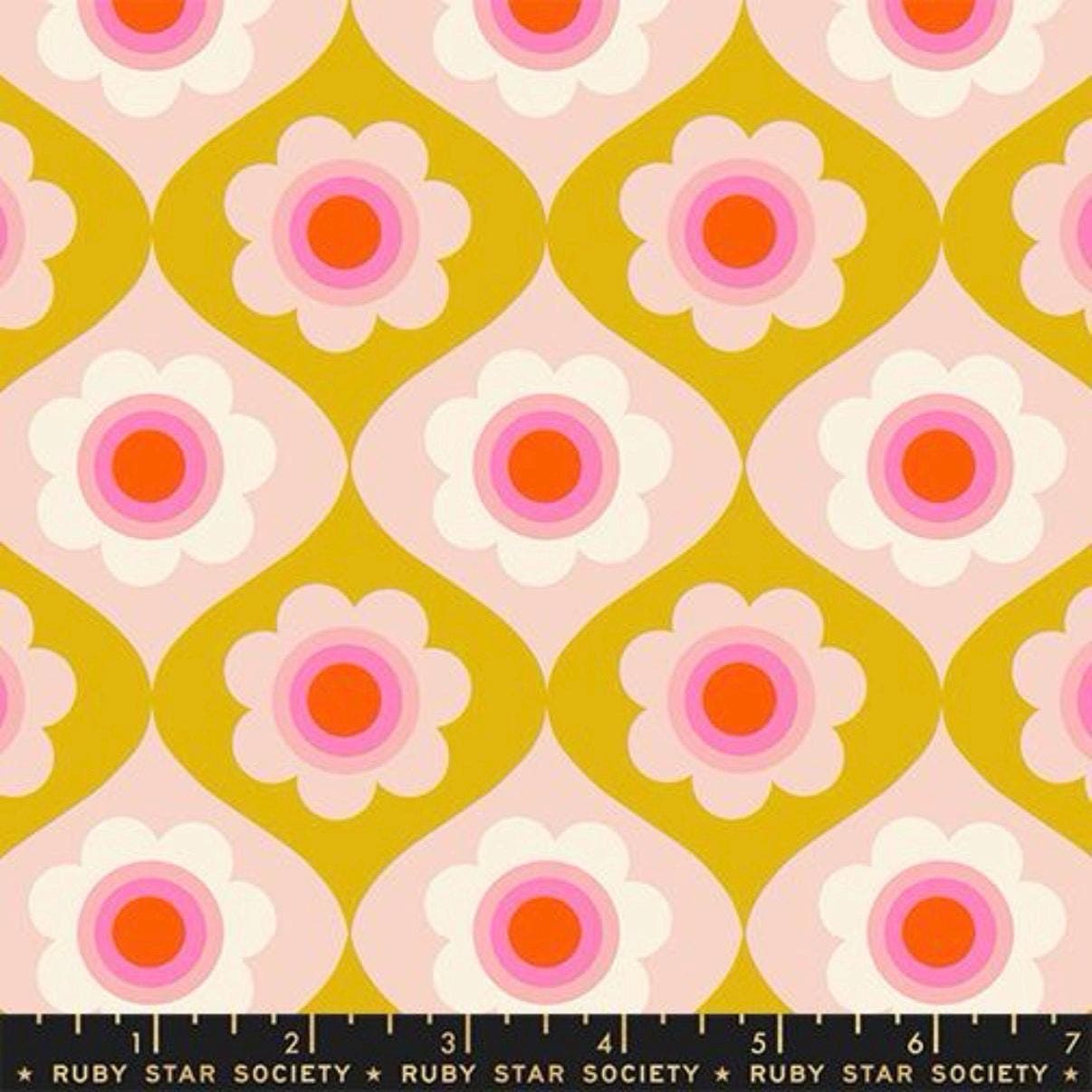 Trinketry Goldenrod Fabric by Melody Miller | Ruby Star Society Yardage | Modern Quilting Cotton
