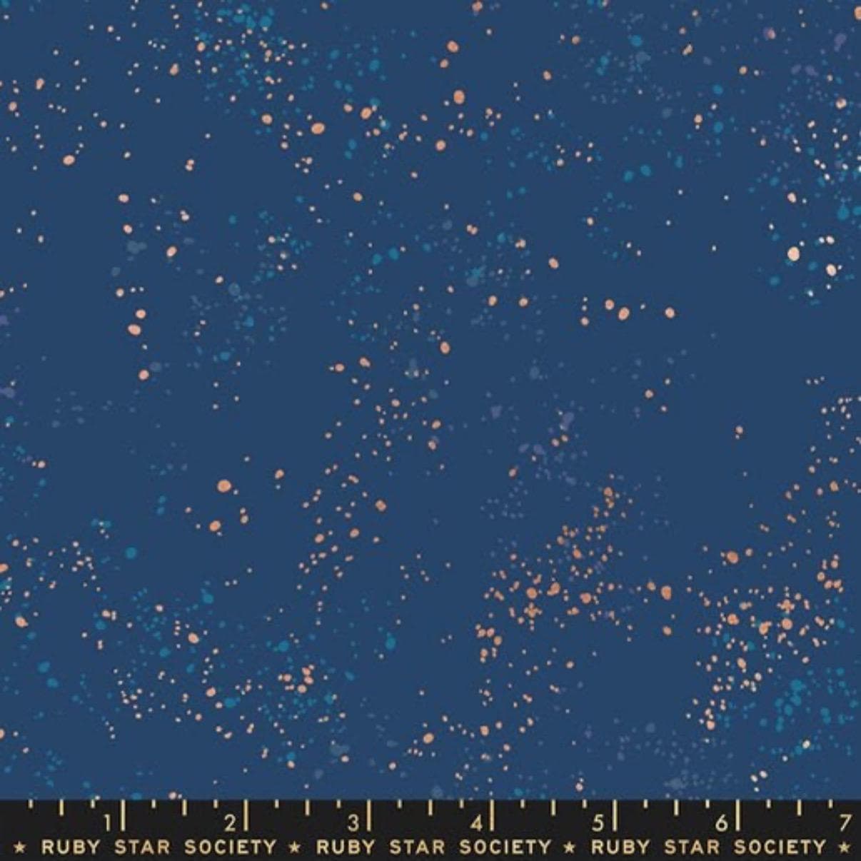 Speckled Bluebell Cotton Fabric - Ruby Star Society