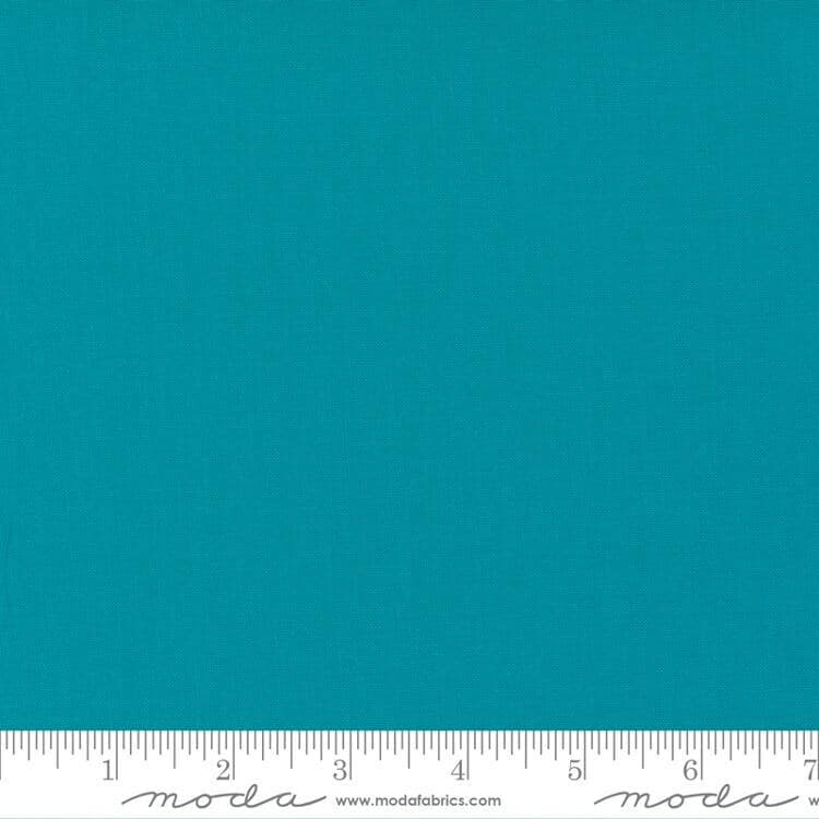 Bella Solids Turquoise Fabric: Moda Cotton Quilting Material