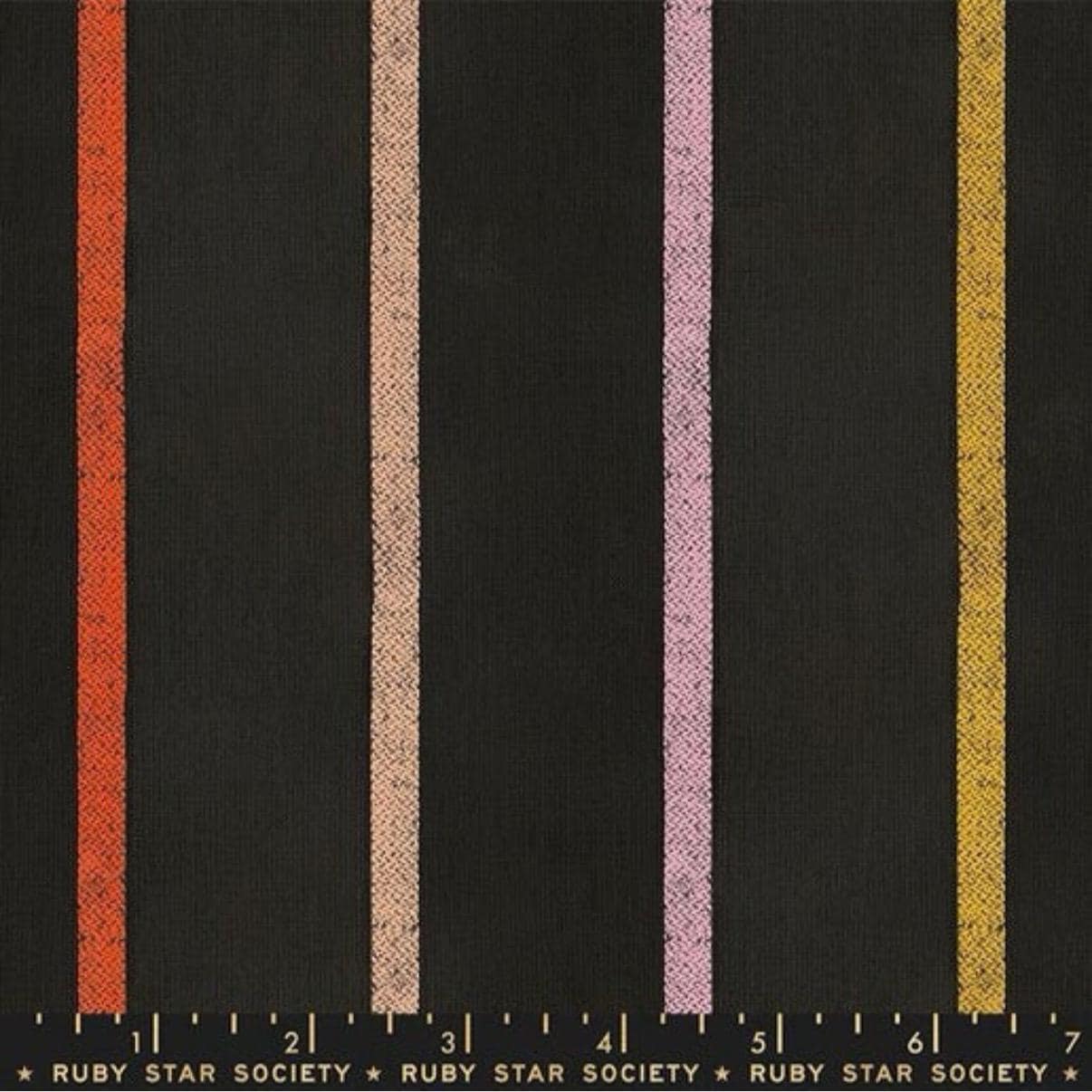 Warp & Weft Honey Carousel Black Fabric by the Yard