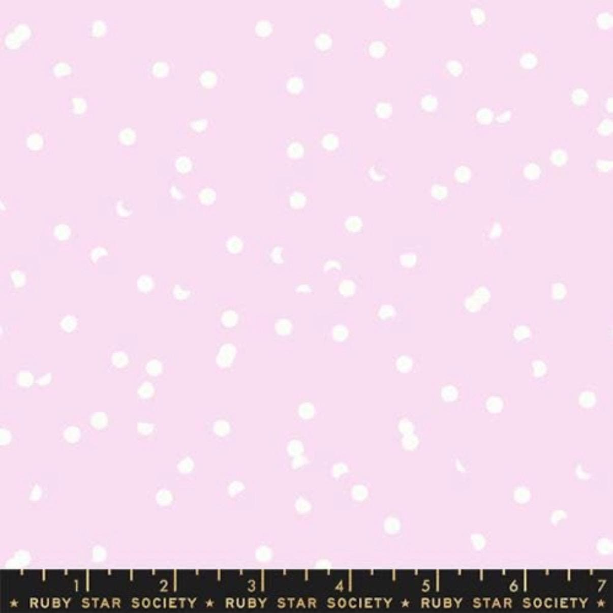 Petunia-Punch Dots Cotton Fabric - Ruby Star Society