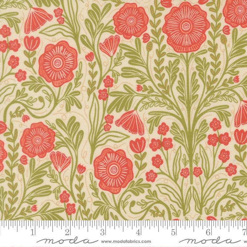 The Henhouse Cloud Fabric by Gingiber | Moda Fabrics Yardage | Farmhouse Chicken Quilt Fabric