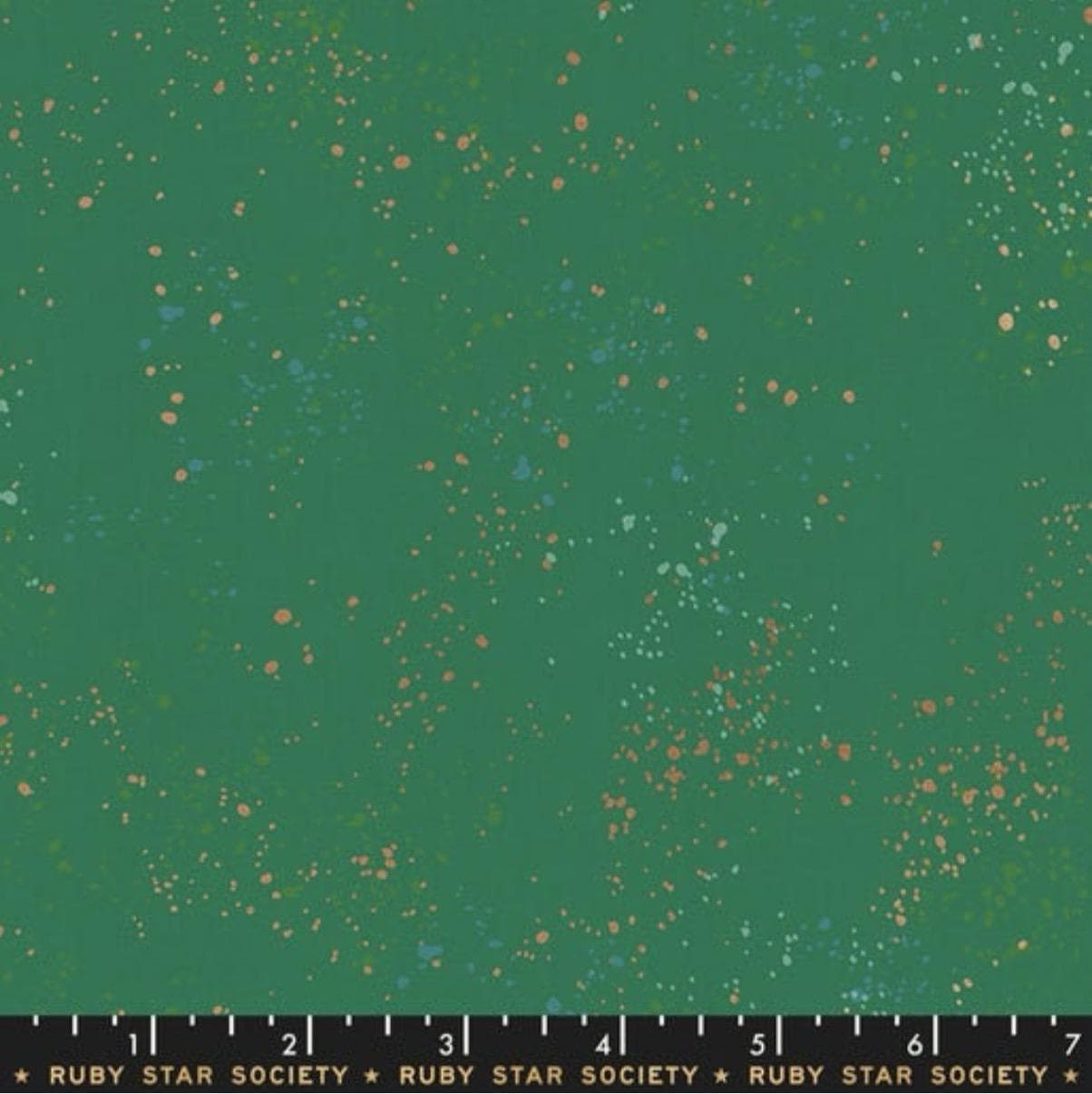 Speckled-Emerald Green-Metallic, Fabric, Fabric by the Yard, Ruby Star Society, Moda, Rashida Coleman Hale