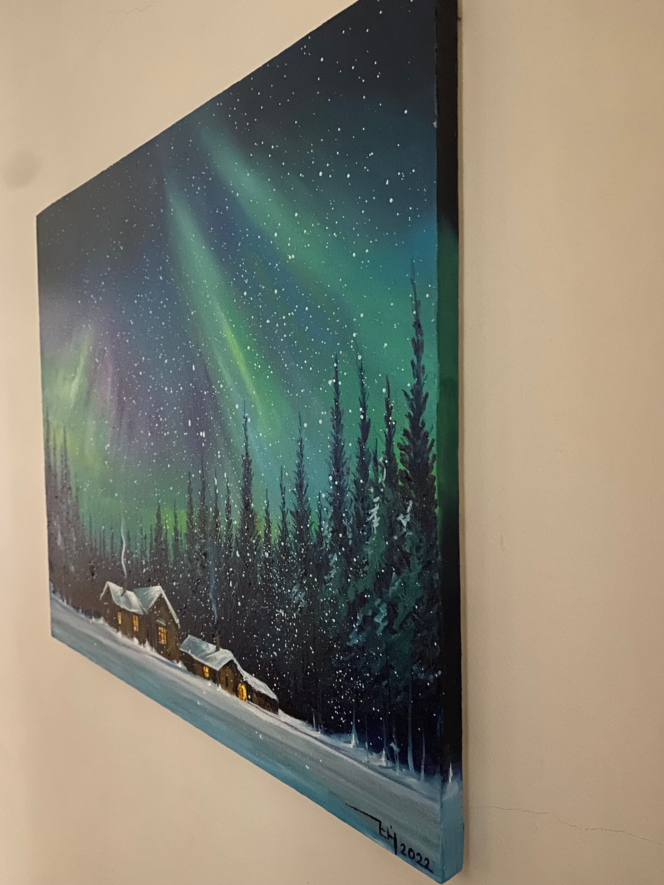 LANDSCAPE DIGITAL PAINTING - tree oil painting - oil painting prints - oil painting download -  oil painting print -  printable wall decor - image 4