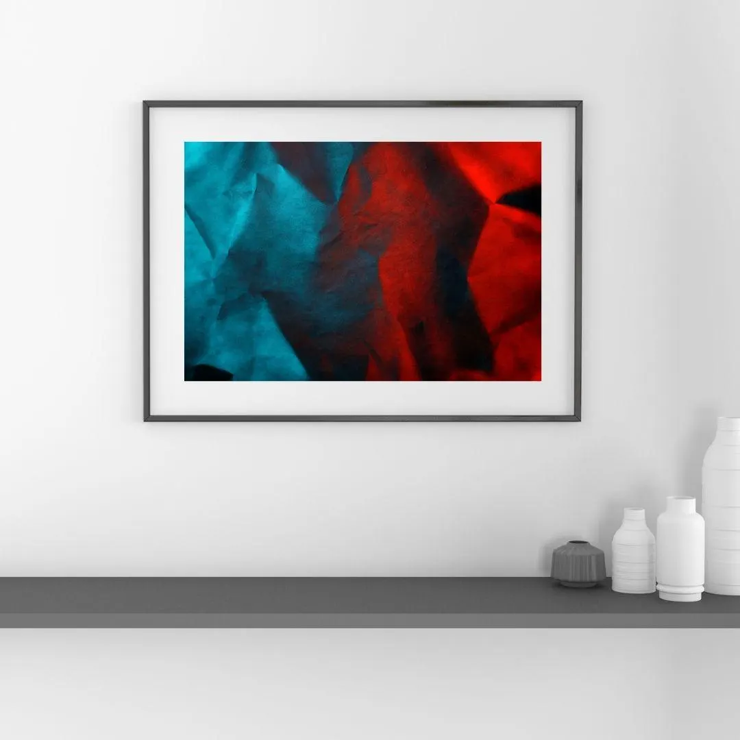 Modern Abstract Painting Digital Download, Airbrush Artwork, Printable Wall Art, Vibrant Home Decor - image 2