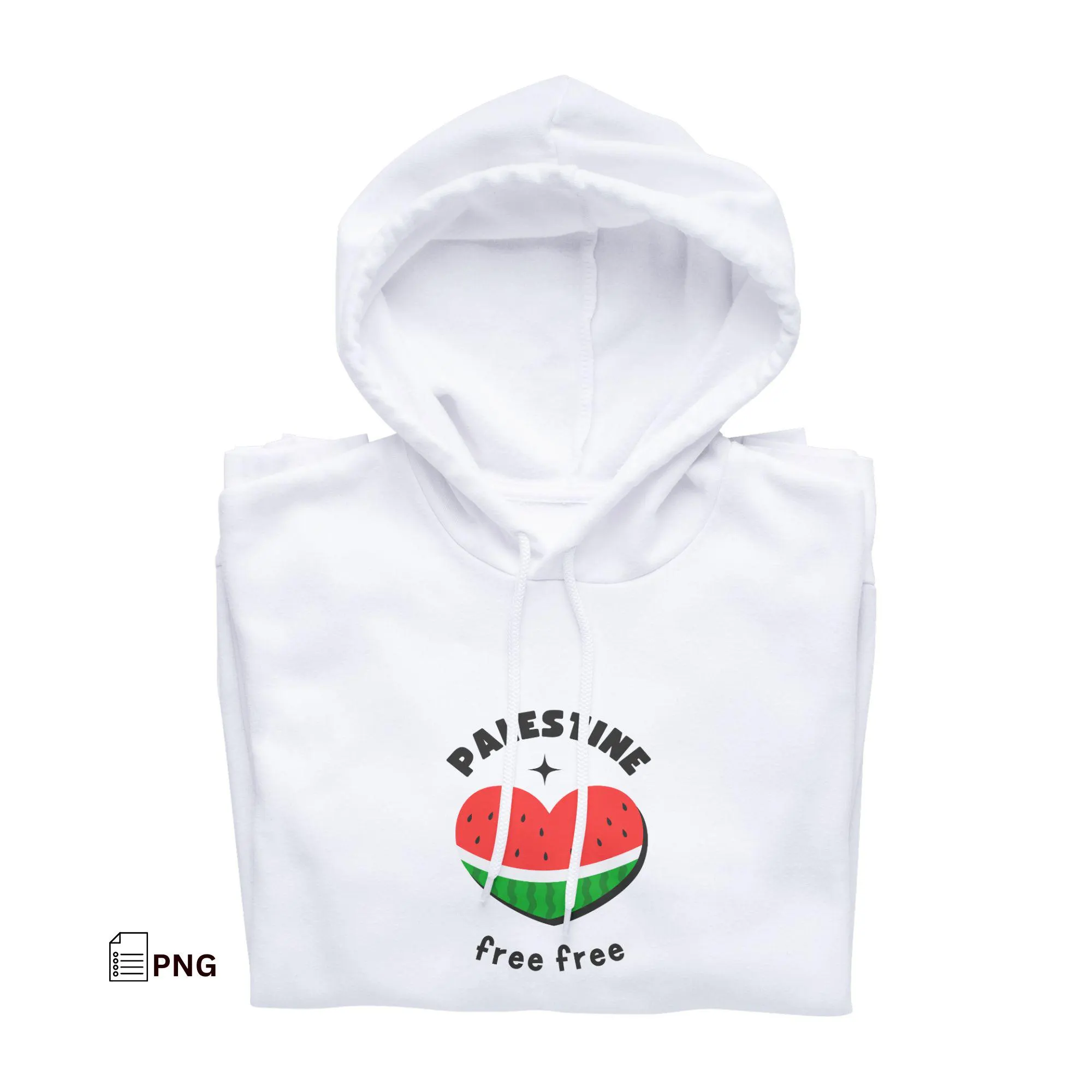 شعار البطيخة تصميم فني فلسطيني ملون قابل للطباعة على المنتجات-Watermelon Logo -Colorful Palestinian Art -Printable Watermelon Design - image 4