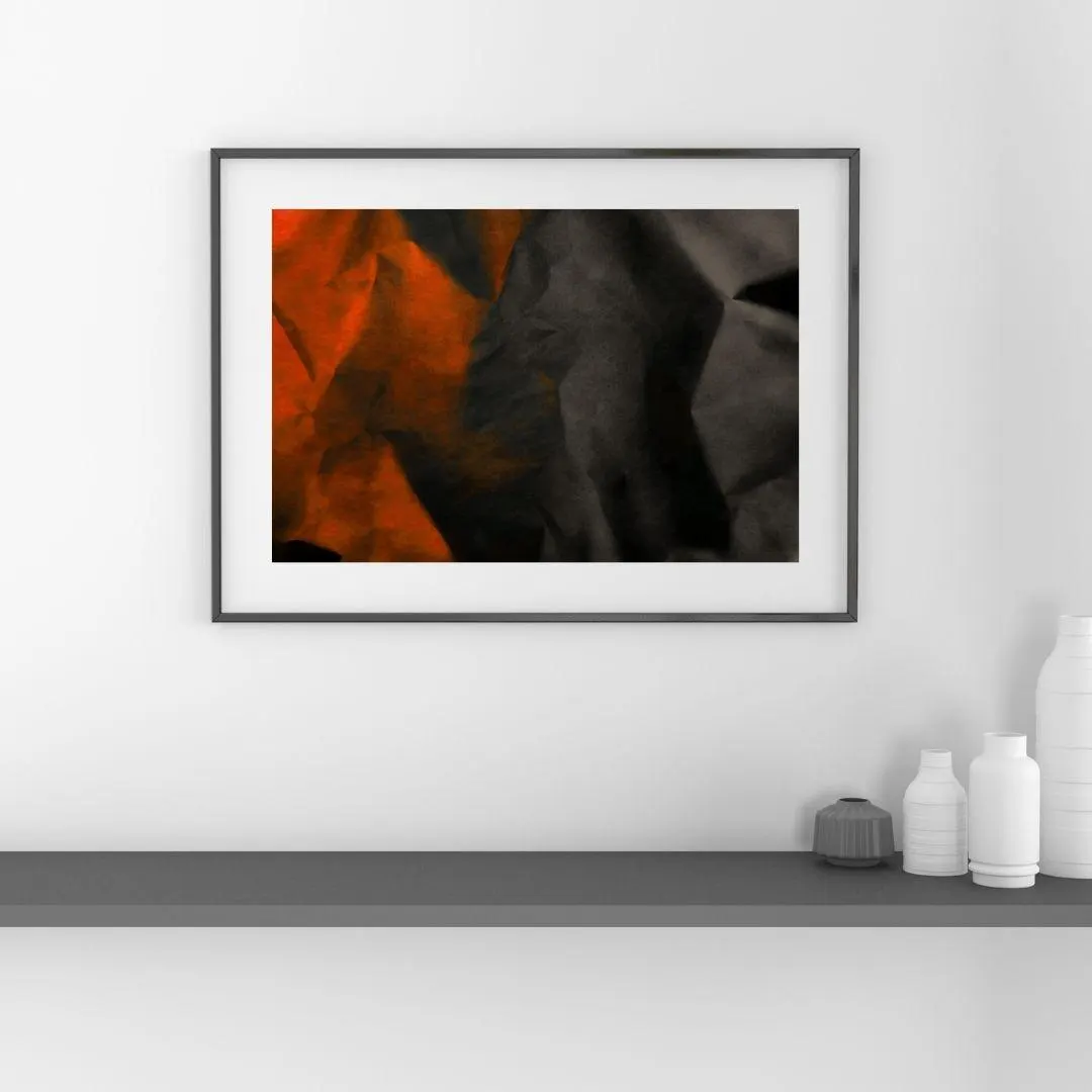 Modern Abstract Painting Digital Download, Airbrush Artwork, Printable Wall Art, Vibrant Home Decor - image 5