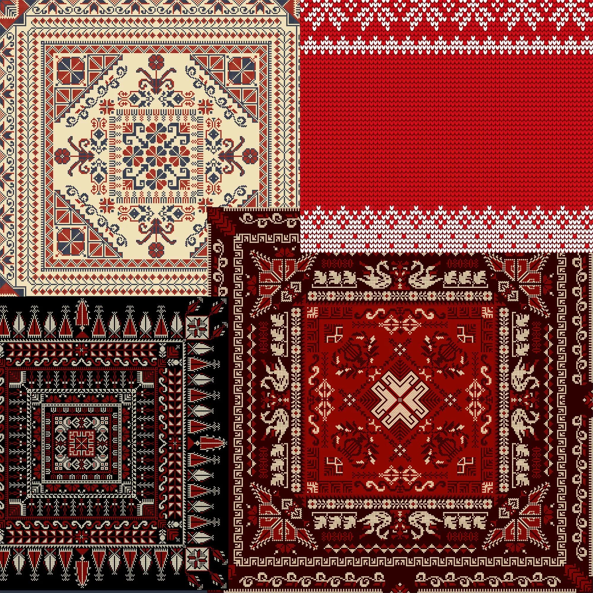 Iranian Rug Digital Designs | PNG 3500px | Persian Carpet Patterns (Digital Download) - image 3