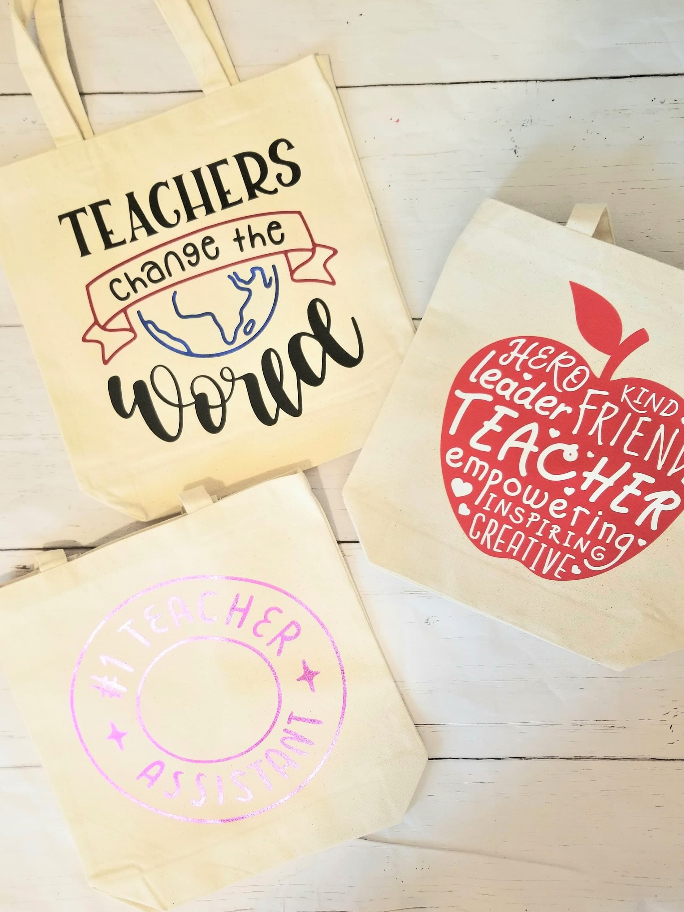 Teacher tote bag, teacher appreciation, teachers gift, tote bag, teacher appreciation gift, gift for teacher, Teacher's gift, Personalized - image 4