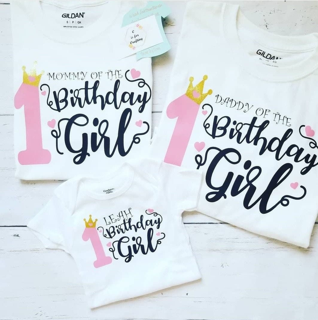 Family Birthday Shirts, Personalized Birthday Family Shirts, Family Shirts, Matching Family Birthday Shirts, Price per item, custom t-shirt