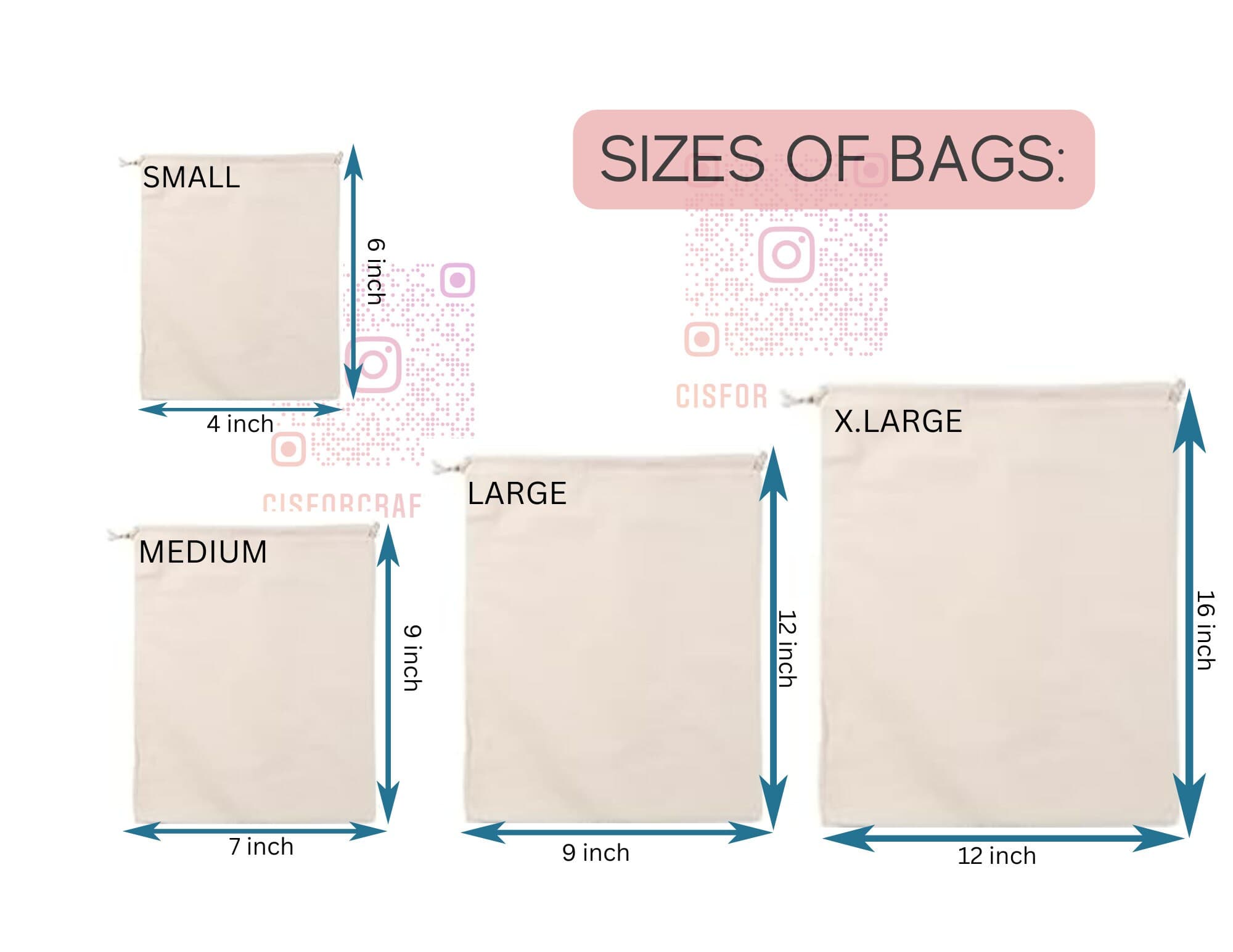 Bags for Eid ,Personalized drawstring Bag, EID, Eid goodie bags, Eid gift bags, Eid Al-Adha, Islamic holiday, Drawstring bags, Eidi bag,Eidi - image 3
