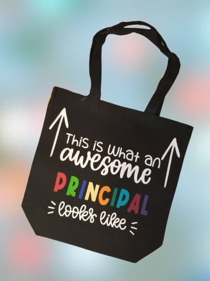 Teacher tote bag, teacher appreciation, teachers gift, tote bag, teacher appreciation gift, gift for teacher, Teacher's gift, Personalized