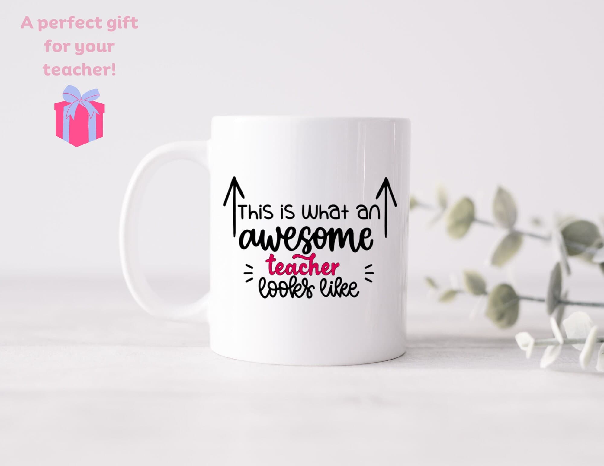 Teacher's Coffee Mug, Personalized Coffee Mug, Custom Mug, teacher appreciation Mug,  Coffee Cup, Customized Gift Mug, Teacher's  gift