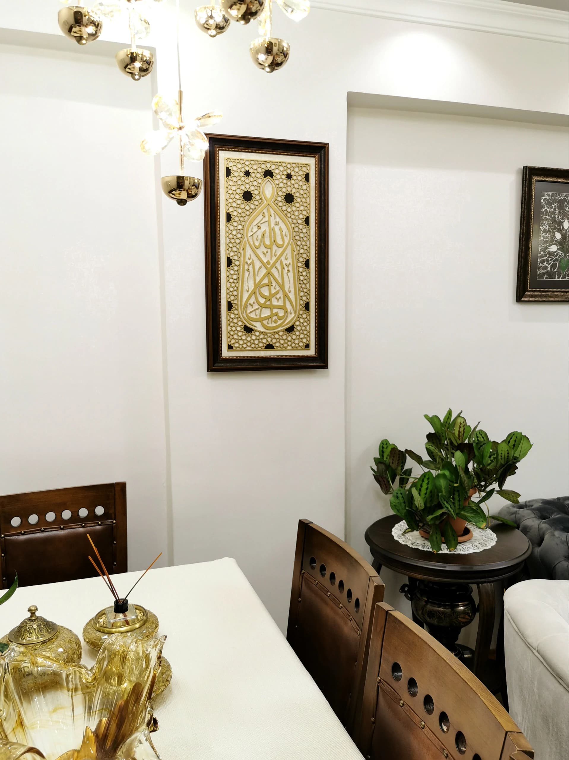 Owner of Victory is Allah, Islamic Wall Art, Islamic Framed Art, Islamic Wall Decor, Muslim Wall Decor, Islamic Art, Eid Gifts, Arabic Art - image 5
