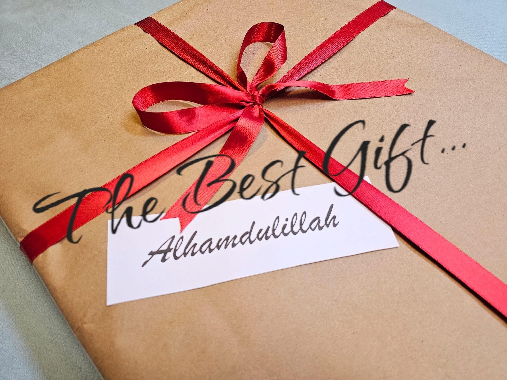 Handmade ALLAH MUHAMMAD Islamic Wall Art: Gold Calligraphy - image 5