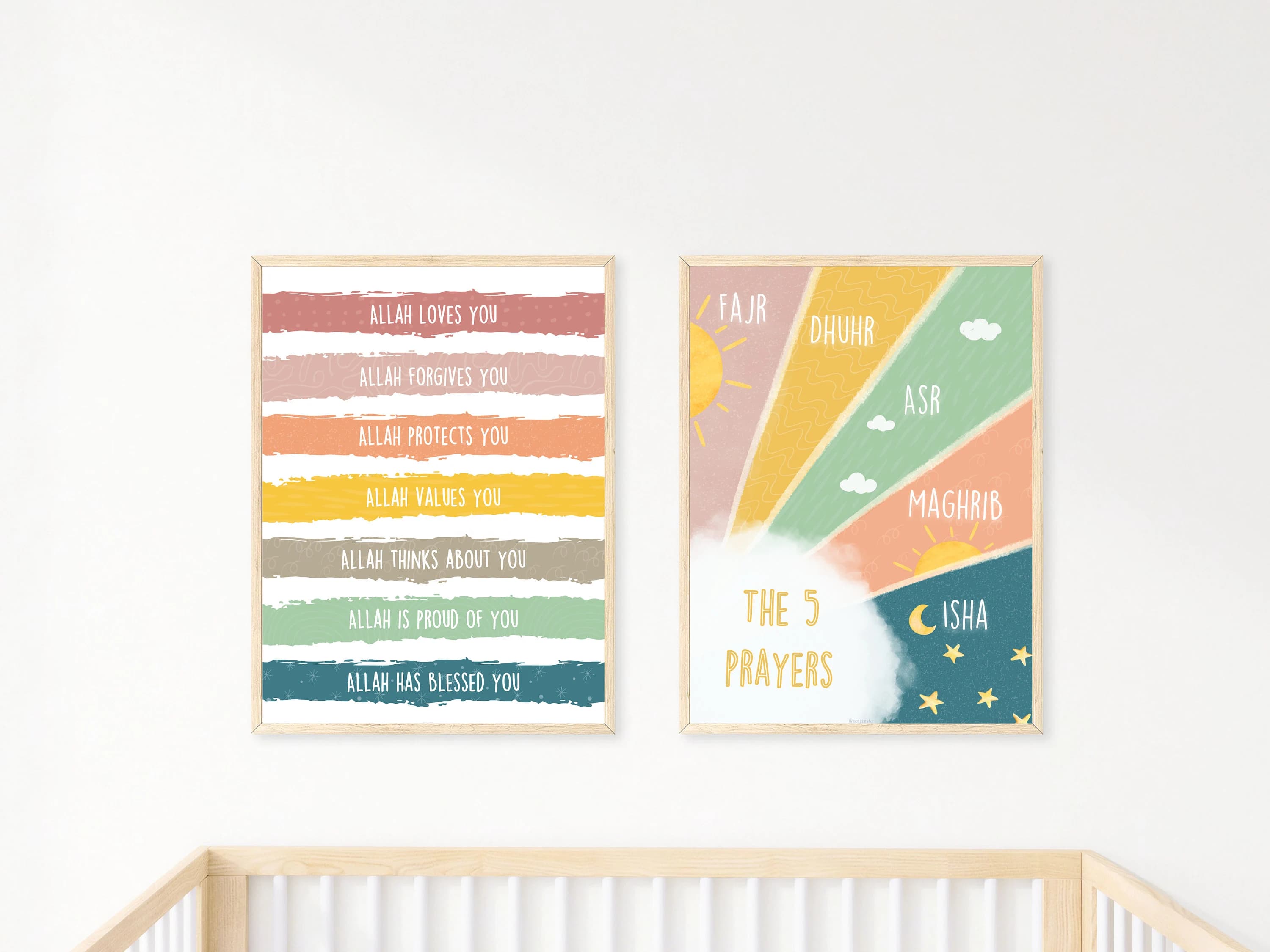 Islamic Kids Affirmation Print: Nursery Wall Art (Digital Download) - image 5