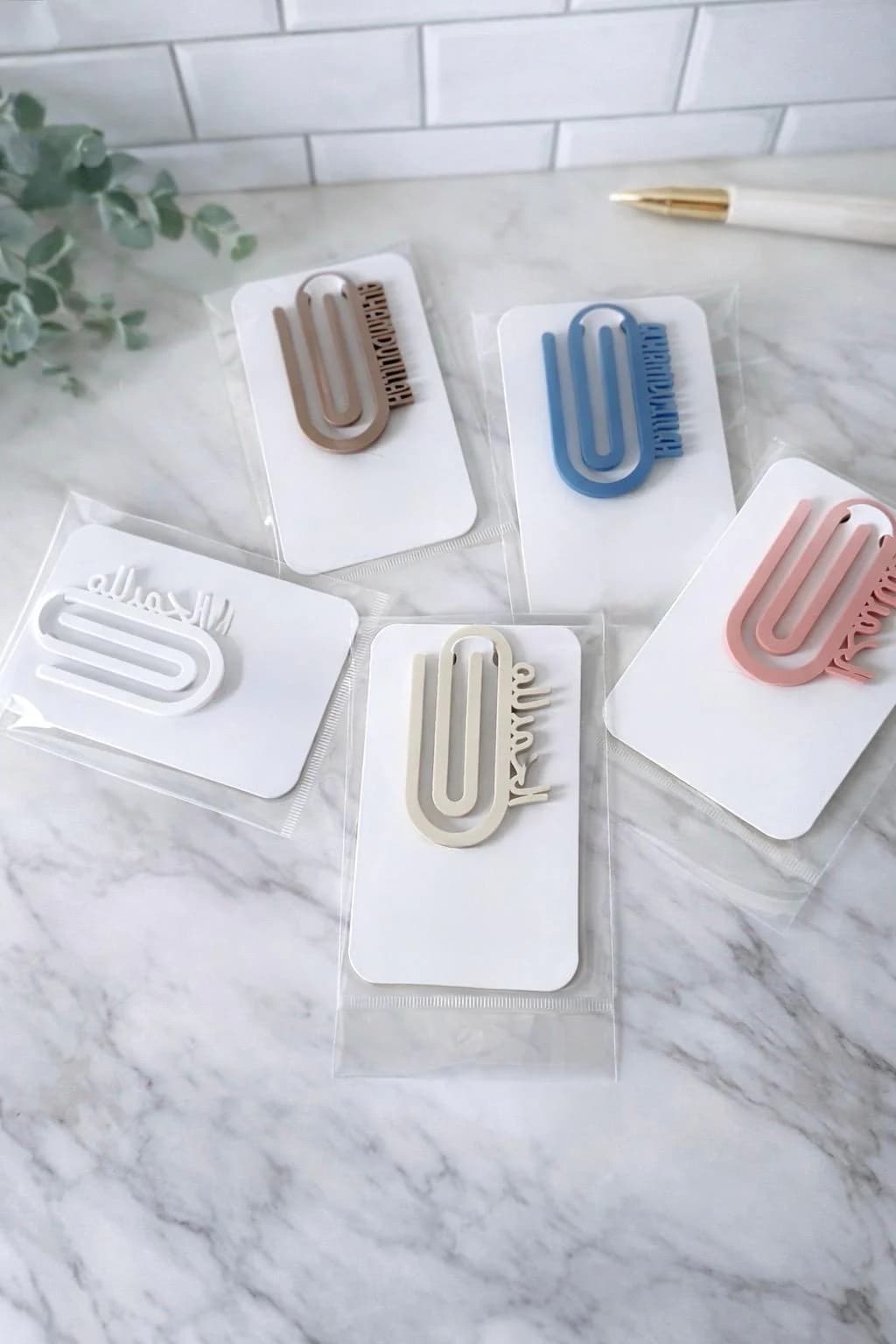 Alhamdulillah Bookmark – Arabic Calligraphy Paper Clip Bookmark – Islamic Gift – Islamic favor – Eid gift - image 5