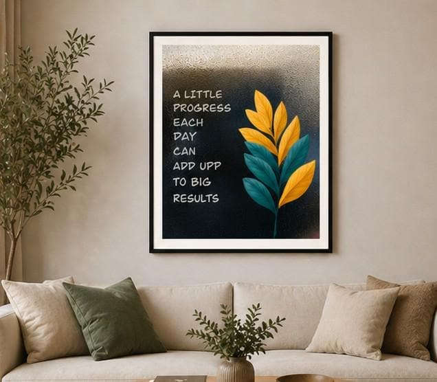 Inspirational Quote Printable Wall Art, Daily Motivation Poster, Modern Office Decor, Self Growth Quote Print, Minimalist Wall Art Download - image 5