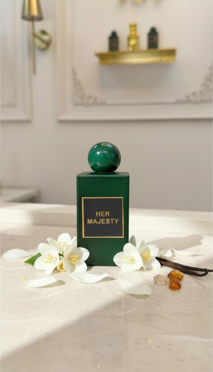 Her Majesty Fragrance Oil & Eau de Parfum | Fruity Musk Perfume | Long Lasting Unisex Scent | Elegant Arabian Fragrance