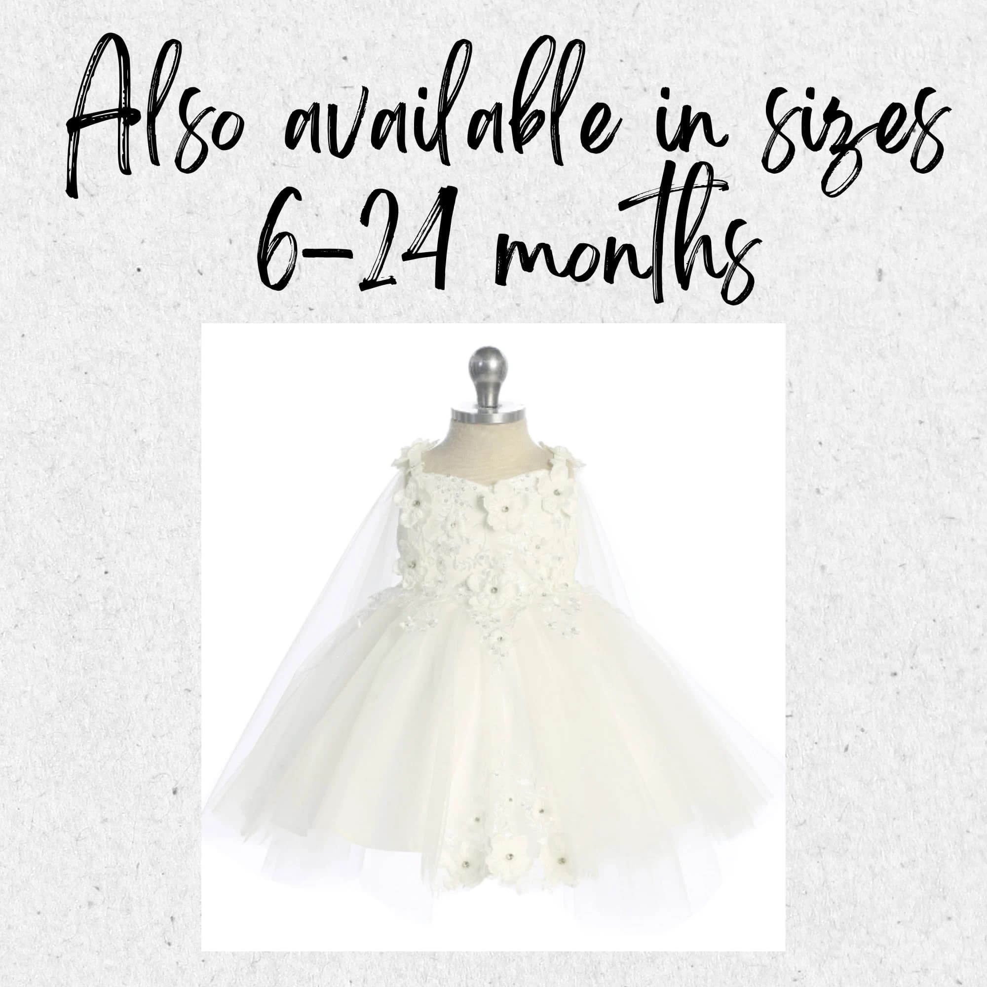Daddy Daughter Dance, Communion Dress, Flower Girl Dress, Junior Bride Dress, Boho Dress, Presentacion de 3 anos, Nina de Flores - image 3