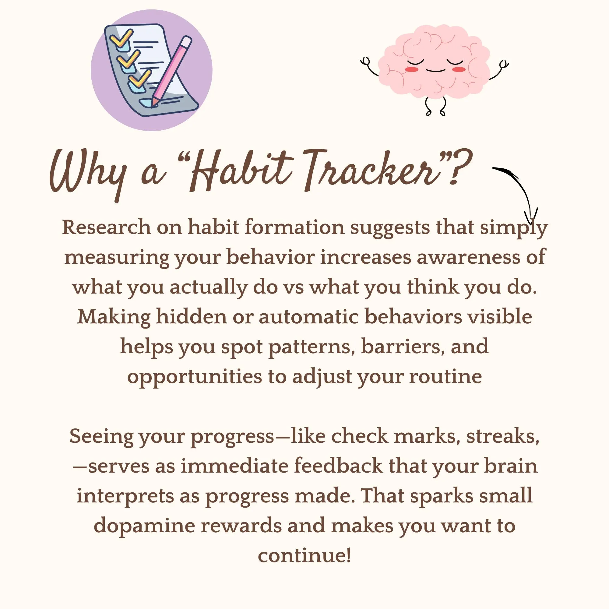 Habit Tracker - PRINTABLE Journal Page - Monthly Tracker - Monthly Goal Tracker - Fitness Tracker - Health Tracker - Printable Planner Page - image 3