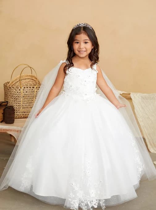 Daddy Daughter Dance, Communion Dress, Flower Girl Dress, Junior Bride Dress, Boho Dress, Presentacion de 3 anos, Nina de Flores