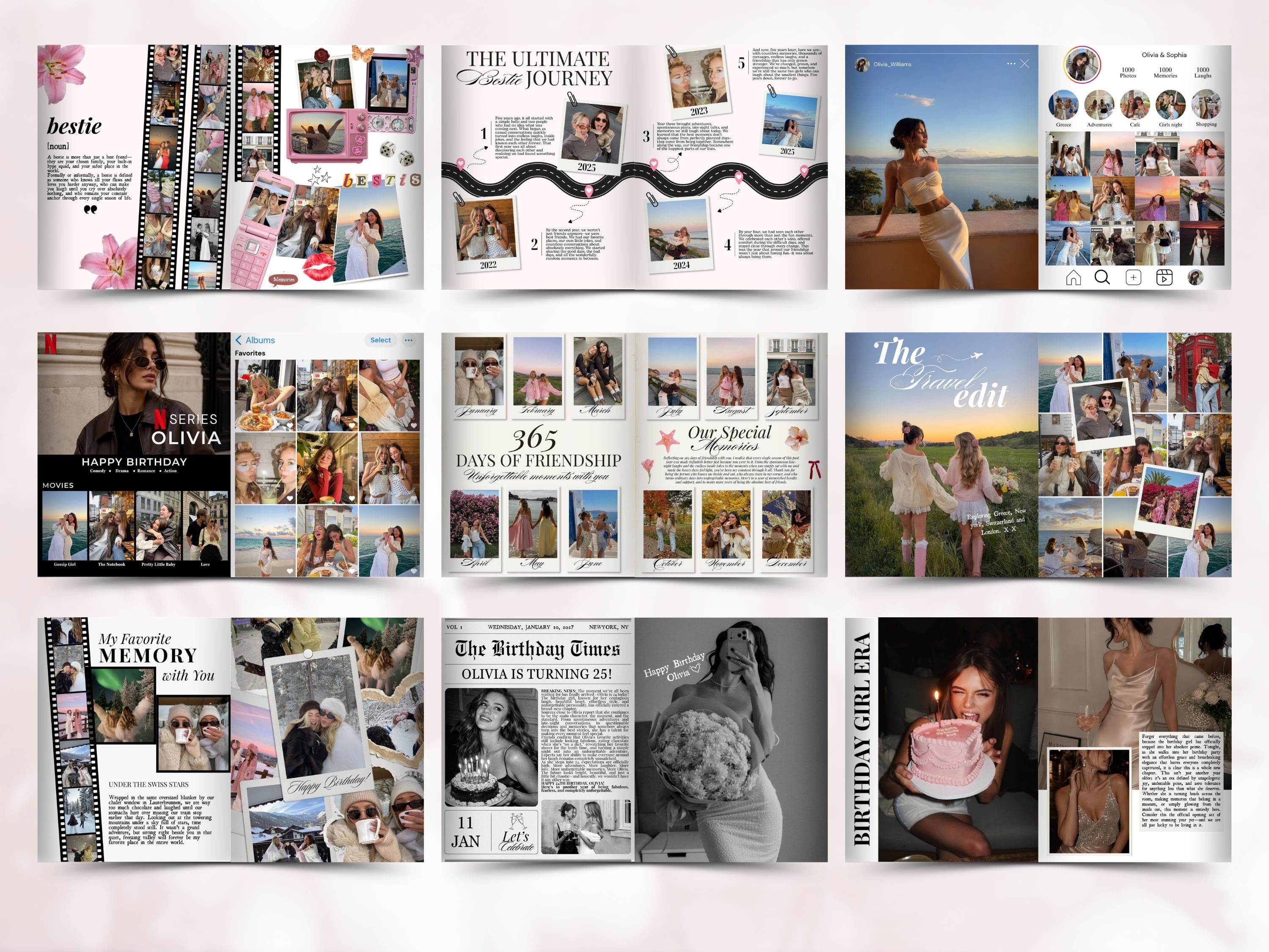personalized birthday magazine, birthday magazine template, editable birthday magazine, Canva birthday template, birthday gift for best friend, birthday girl gift, Vogue birthday magazine, birthday magazine Canva, best friend birthday gift, personalized birthday gift, birthday keepsake, editable magazine template, birthday photo magazine, custom birthday magazine, birthday surprise gift, girlfriend birthday gift