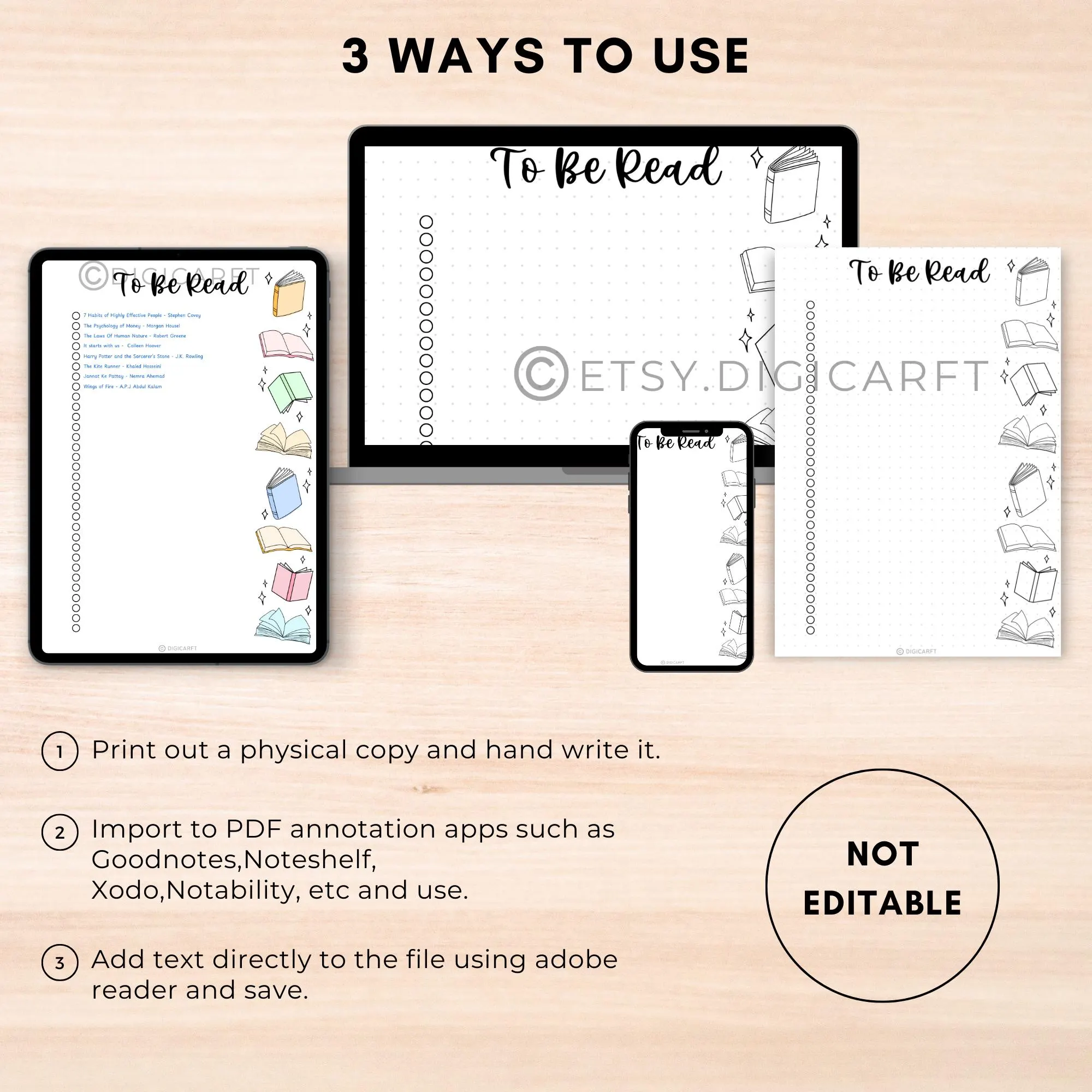 Books to read journal list printable,TBR template a5 bujo,Book reading log page pdf a4,Reading tracker insert digital,Bullet journal pages