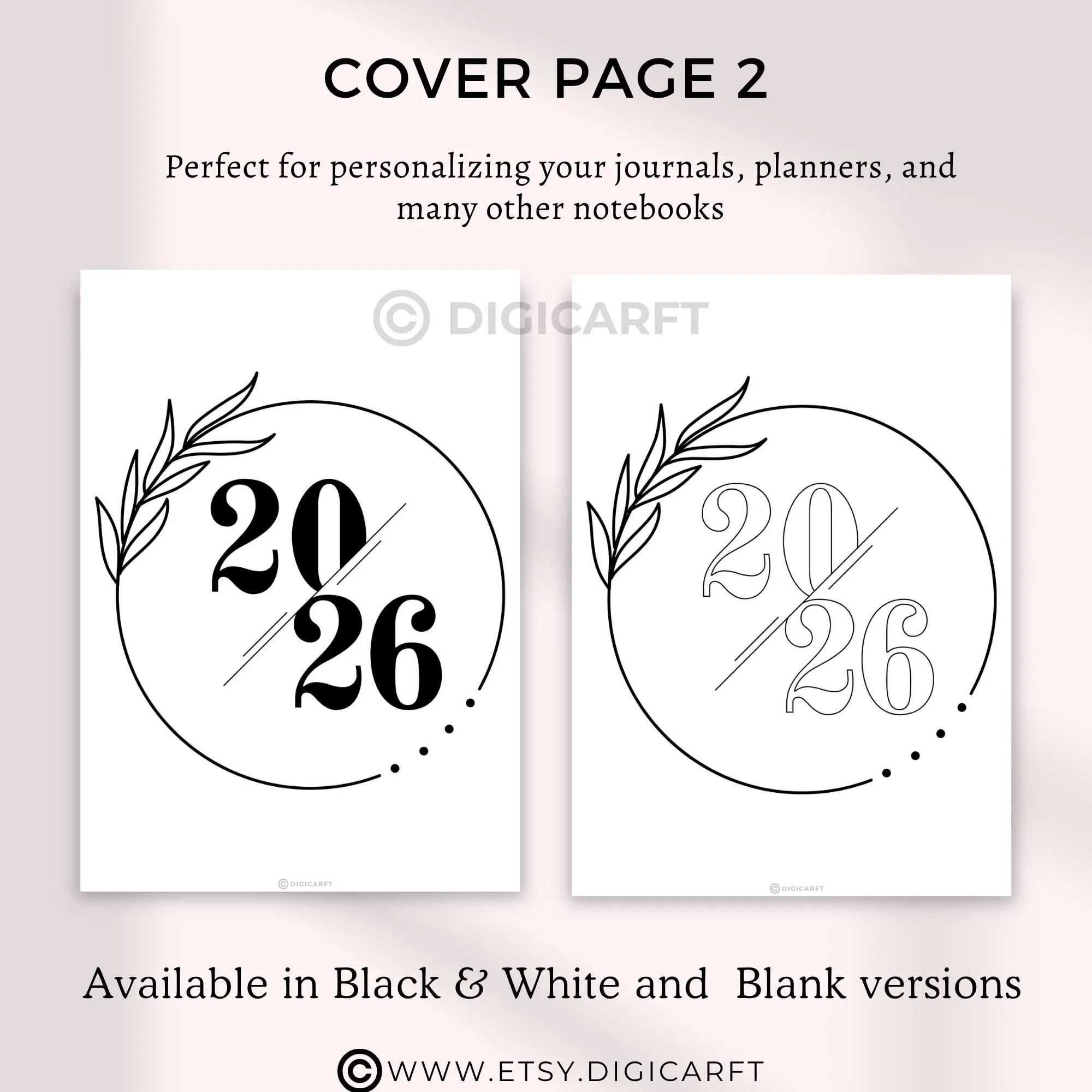2026 front cover templates, planner title page 2026 printable, 2026 digital planner dashboard, editable 2026 cover pages, modern bujo cover 2026, 2026 planner insert covers, 2026 yearly cover pages, printable bujo title kit 2026, 2026 planner starter pack