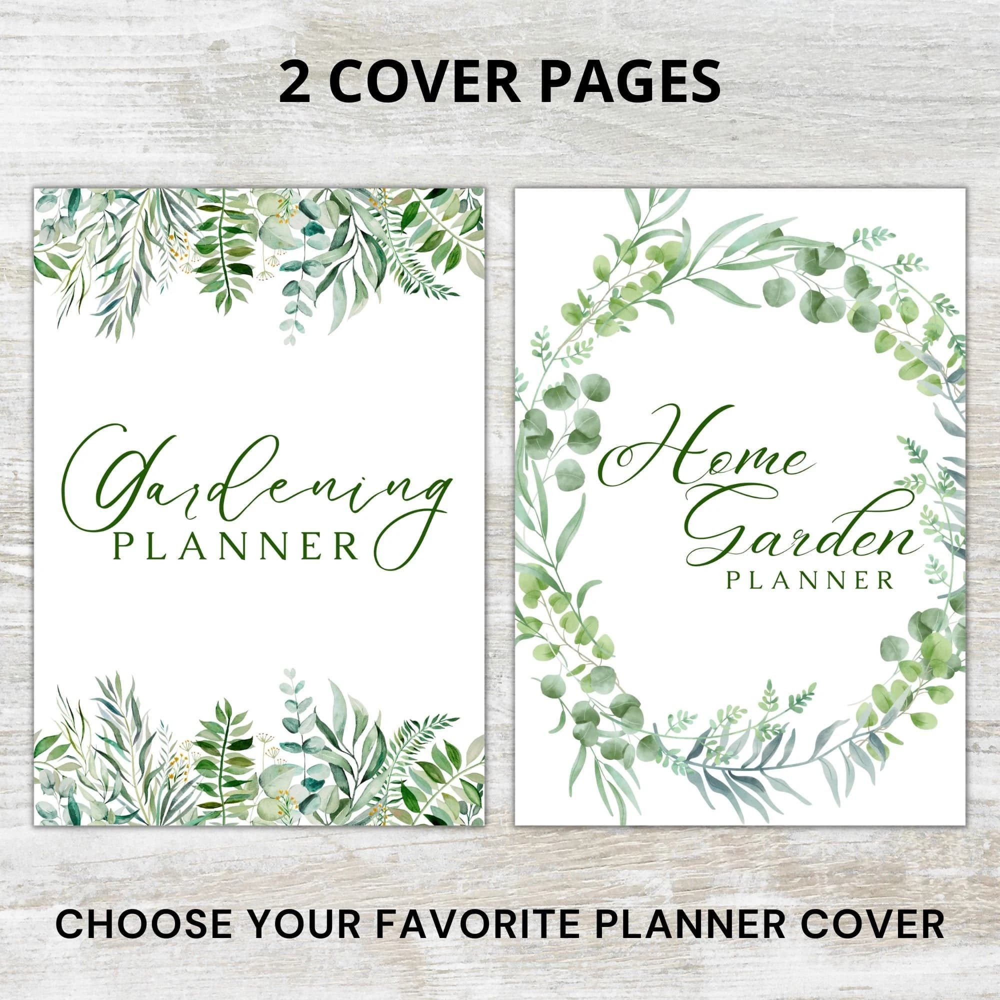 Gardening planner printable pdf,garden planner journal digital,indoor plant watering schedule,house plant care planner,gardening logbook - image 3