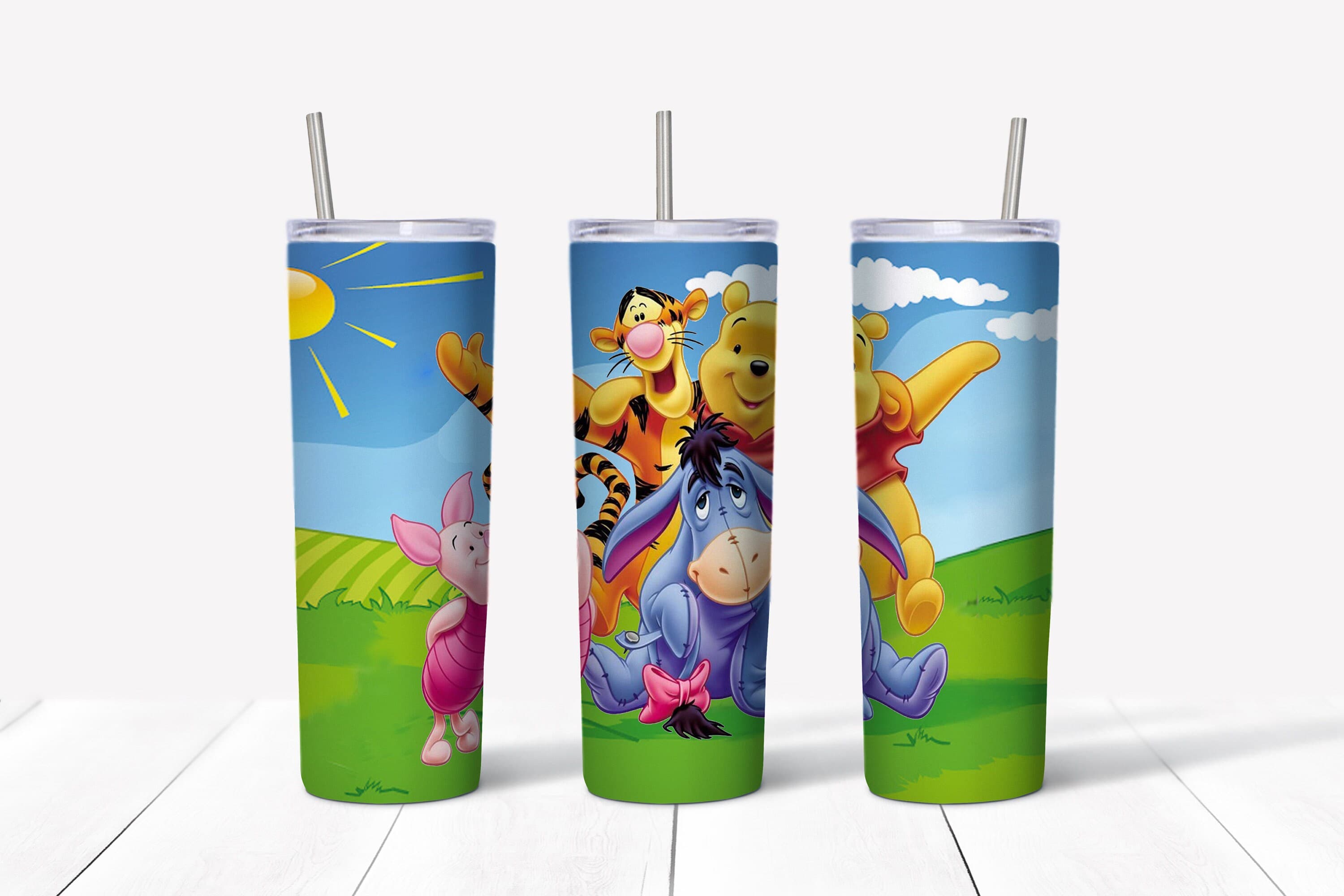Winnie the Pooh Tumbler, Winnie the Pooh 20oz Skinny Tumbler Sublimation Design, Winnie the Pooh Tapered Wrap Tumbler PNG, Winnie the Pooh