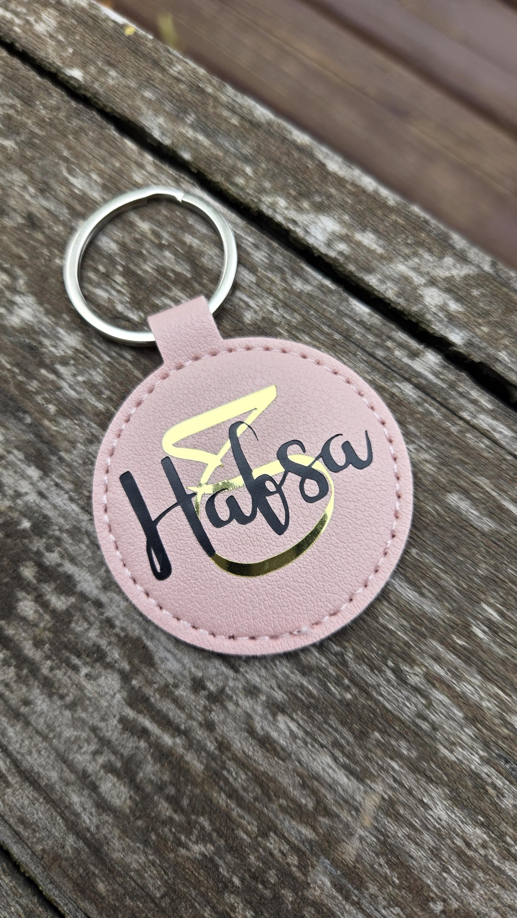 Personalized Keychain with Arabic Calligraphy, Pendant Vinyl Name Letter, Custom Leather Keychain Gift, Islamic Calligraphy Gift, Arabic Art
