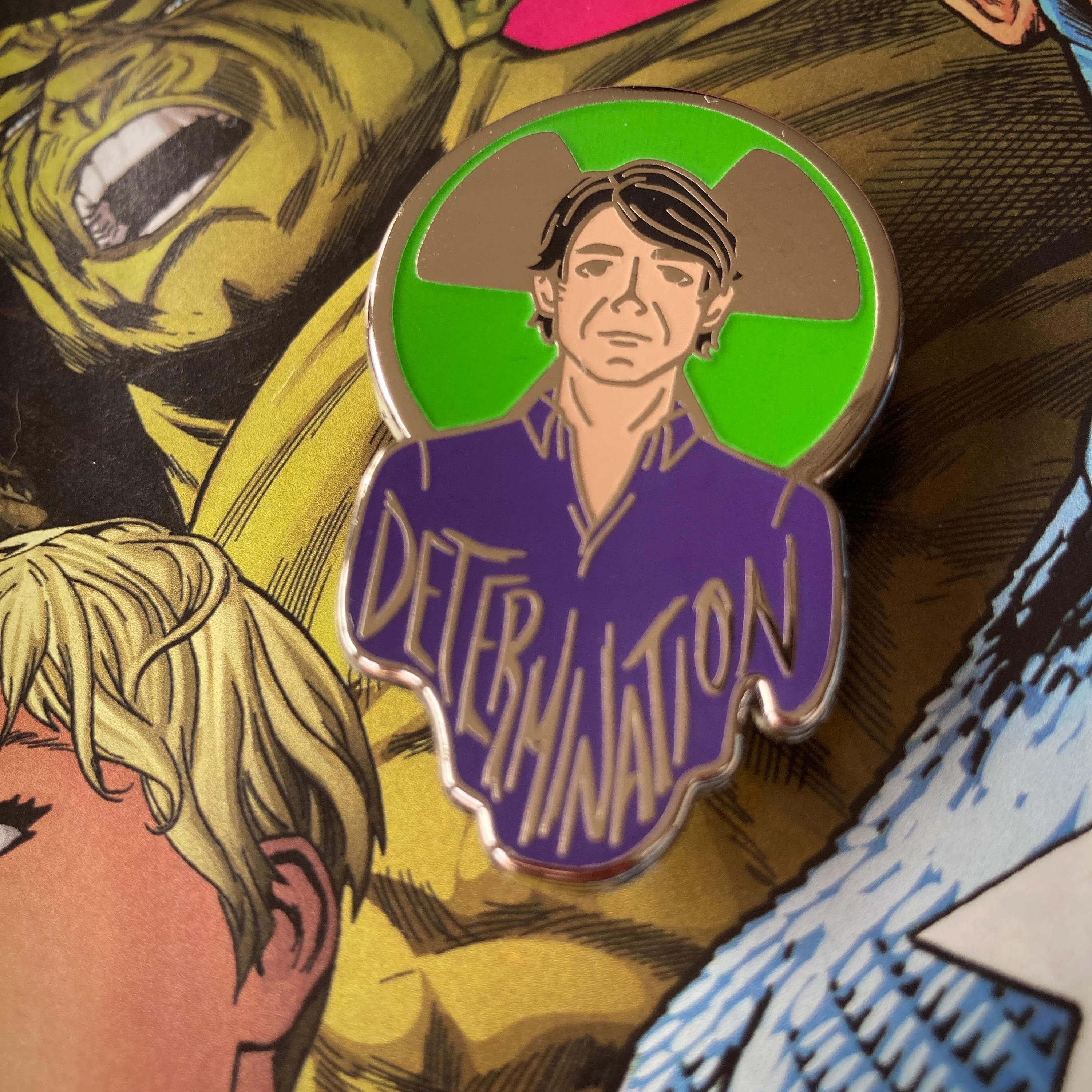 Inkwell Heroes Vol. 1 Enamel Pin: Determination