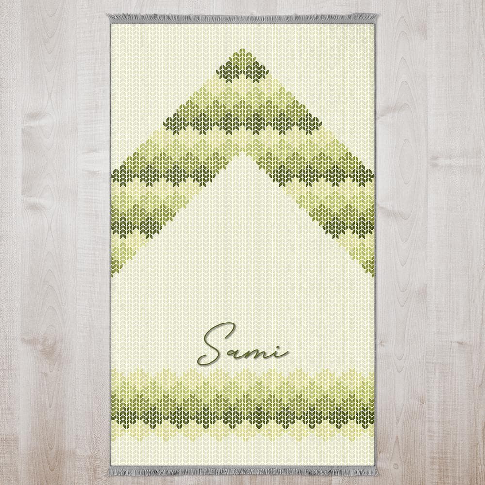 Personalized Foam Padded Prayer Mat, Muslim Prayer Rug, Janamaz, Islamic Gift, Anti-Slip Mat, Large XL Small Musallah, Designer Sejadah 607 - image 5