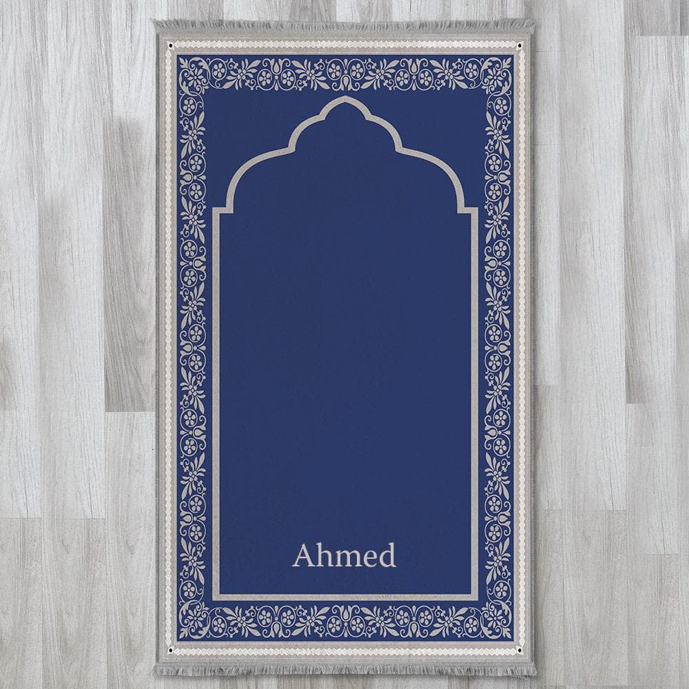 Personalized Foam Padded Prayer Mat, Muslim Prayer Rug, Janamaz, Islamic Gift, Anti-Slip Mat, Large XL Musallah, Designer Sejadah 801 - image 5
