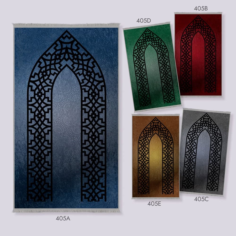Personalized Foam Padded Prayer Mat, Muslim Prayer Rug, Janamaz, Islamic Gift, Anti-Slip Mat, Large XL Small Musallah, Designer Sejadah 405 - image 3
