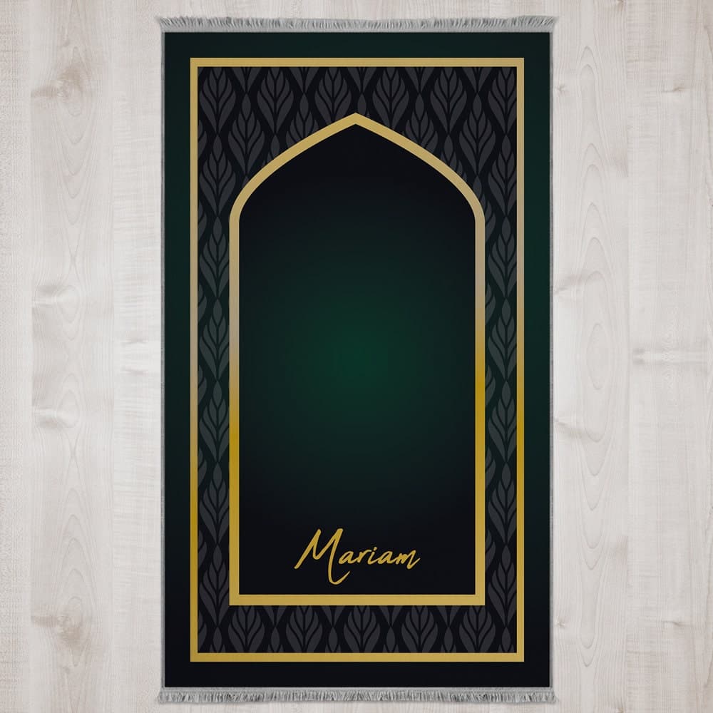 Personalized Foam Padded Prayer Mat, Muslim Prayer Rug, Janamaz, Islamic Gift, Anti-Slip Mat, Large XL Musallah, Designer Sejadah 808 - image 5