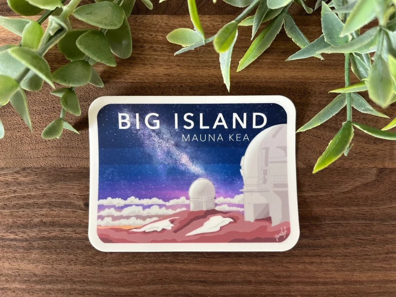 Mauna Kea Sticker - Big Island, HAWAII - image 3