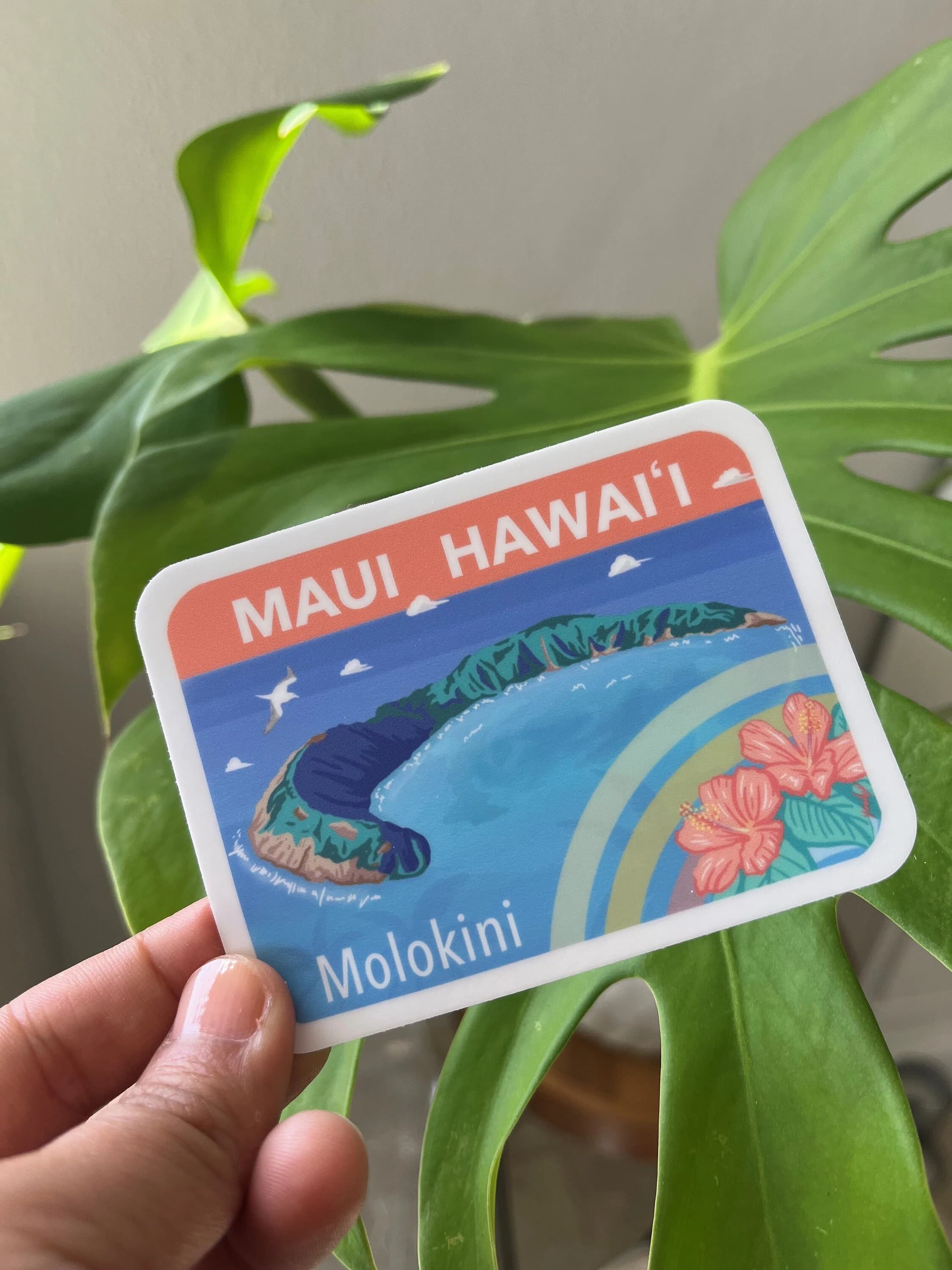 Maui Molokini Sticker - Hawaii