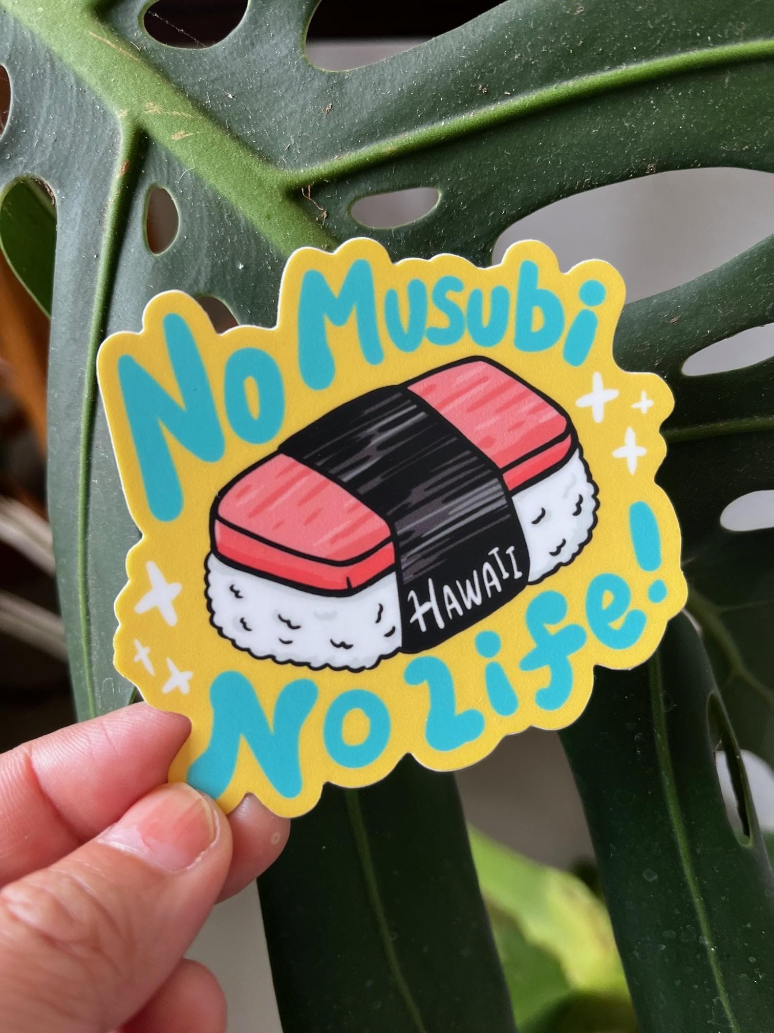 No MUSUBI No LIFE Sticker