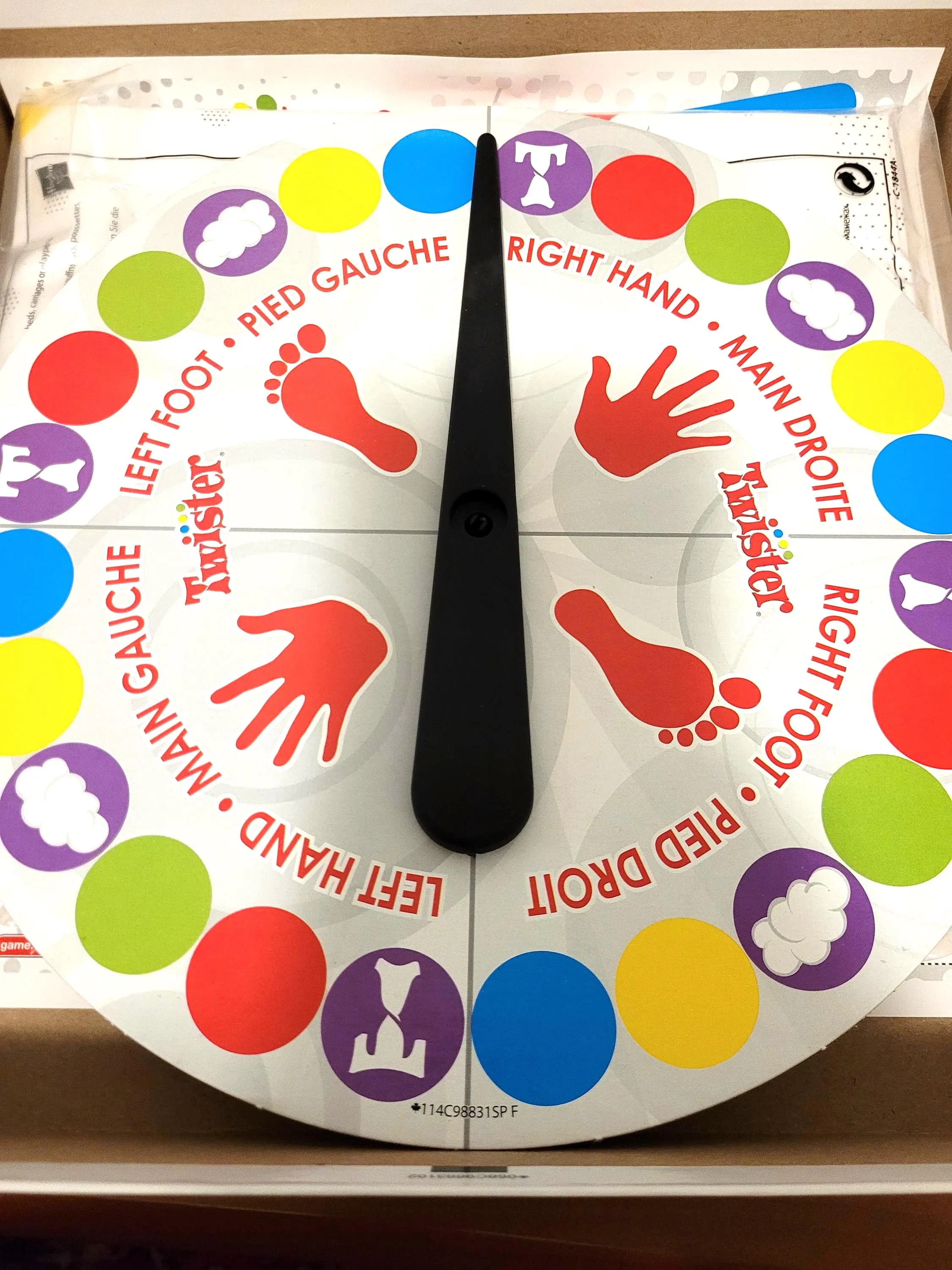 Vintage Twister Game Board Replacement Mat | Hasbro Family Party Game - image 4