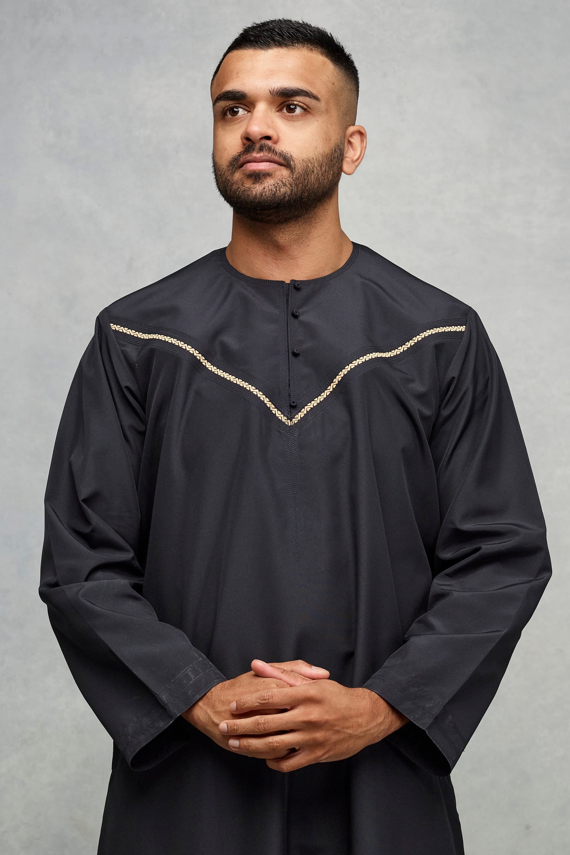 Jubbah Jubba Thobe Thoab Kaftan Kaudura Qamees Men Boys Saudi Style
